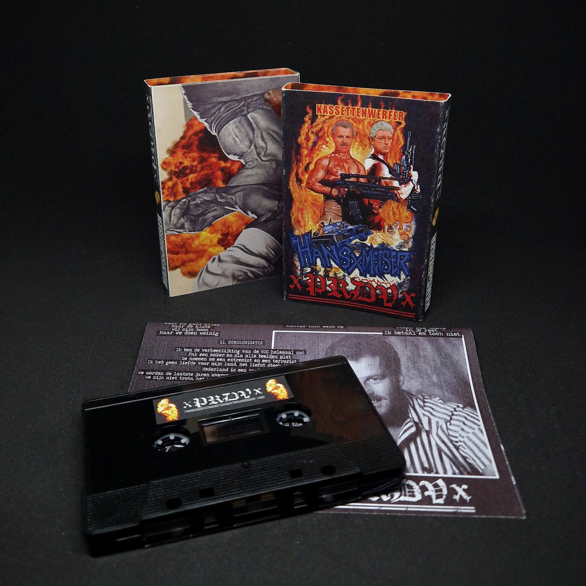 Peter R De Vries &amp; HANSxMEISER – Kassettenwerfer Split MC