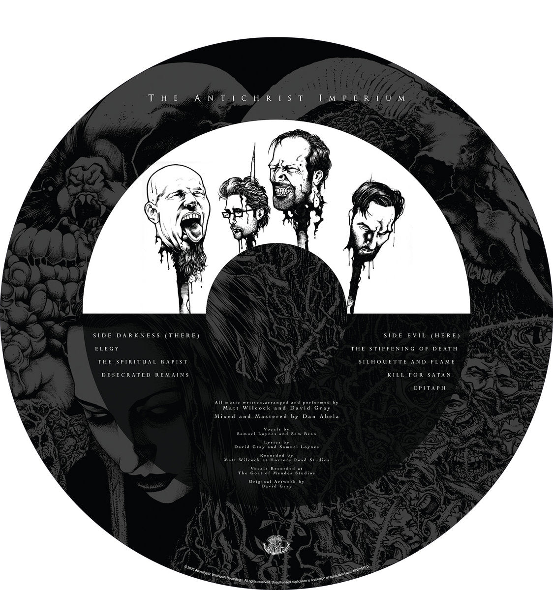 The Antichrist Imperium – S/T Pic-LP