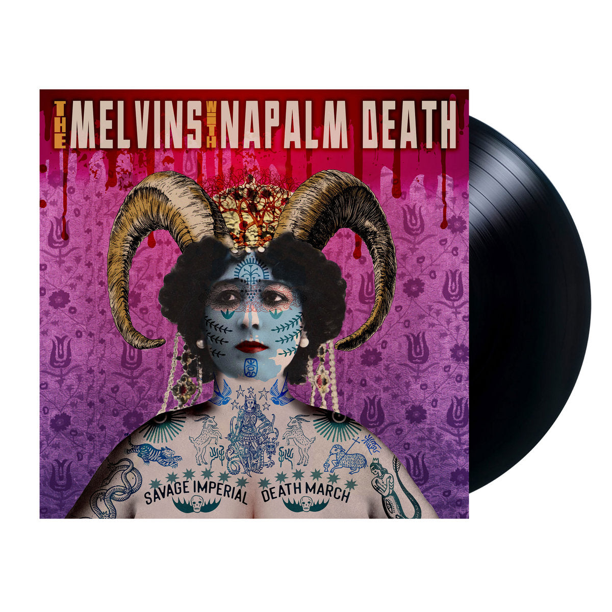 Melvins With Napalm Death – Savage Imperial Death March LP