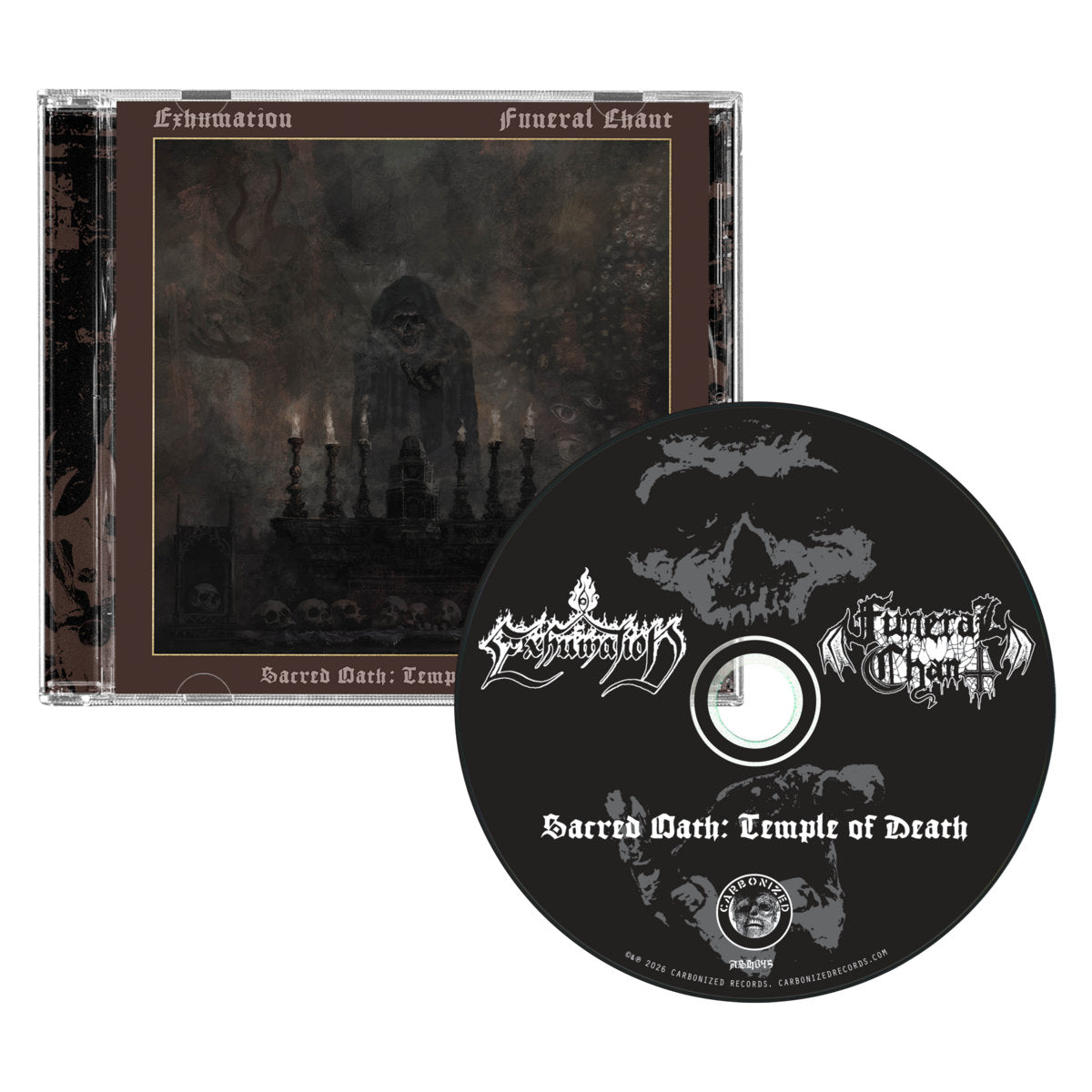 Exhumation / Funeral Chant – Sacred Oath: Temple Of Death CD