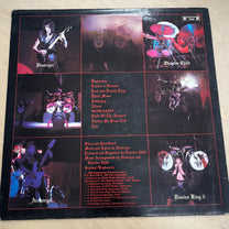 Warlord – And The Cannons Of Destruction Have Begun... (Video Soundtrack) LP (Rare / Used, VG+)