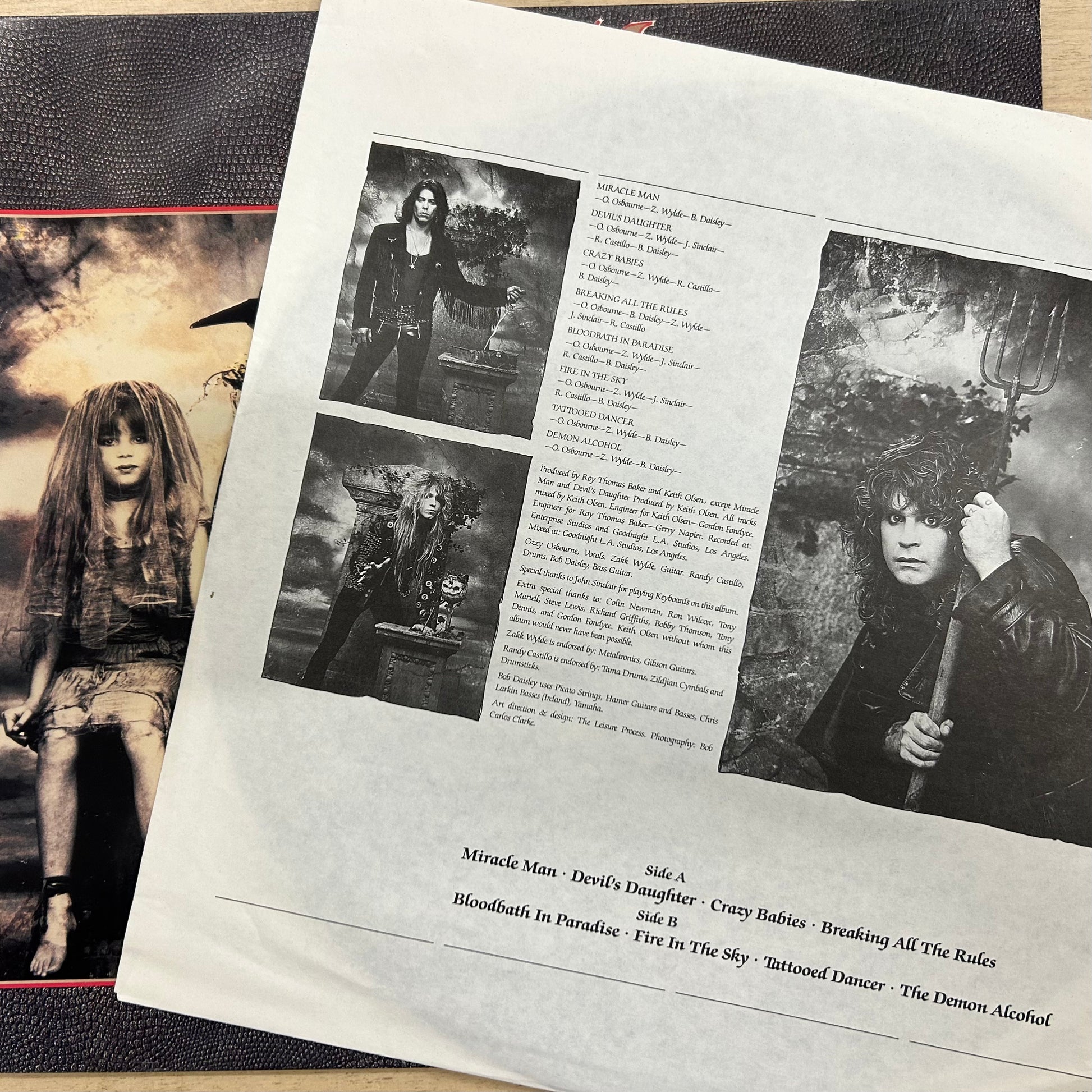 Ozzy Osbourne – No Rest For The Wicked LP (Rare / Used, VG+)