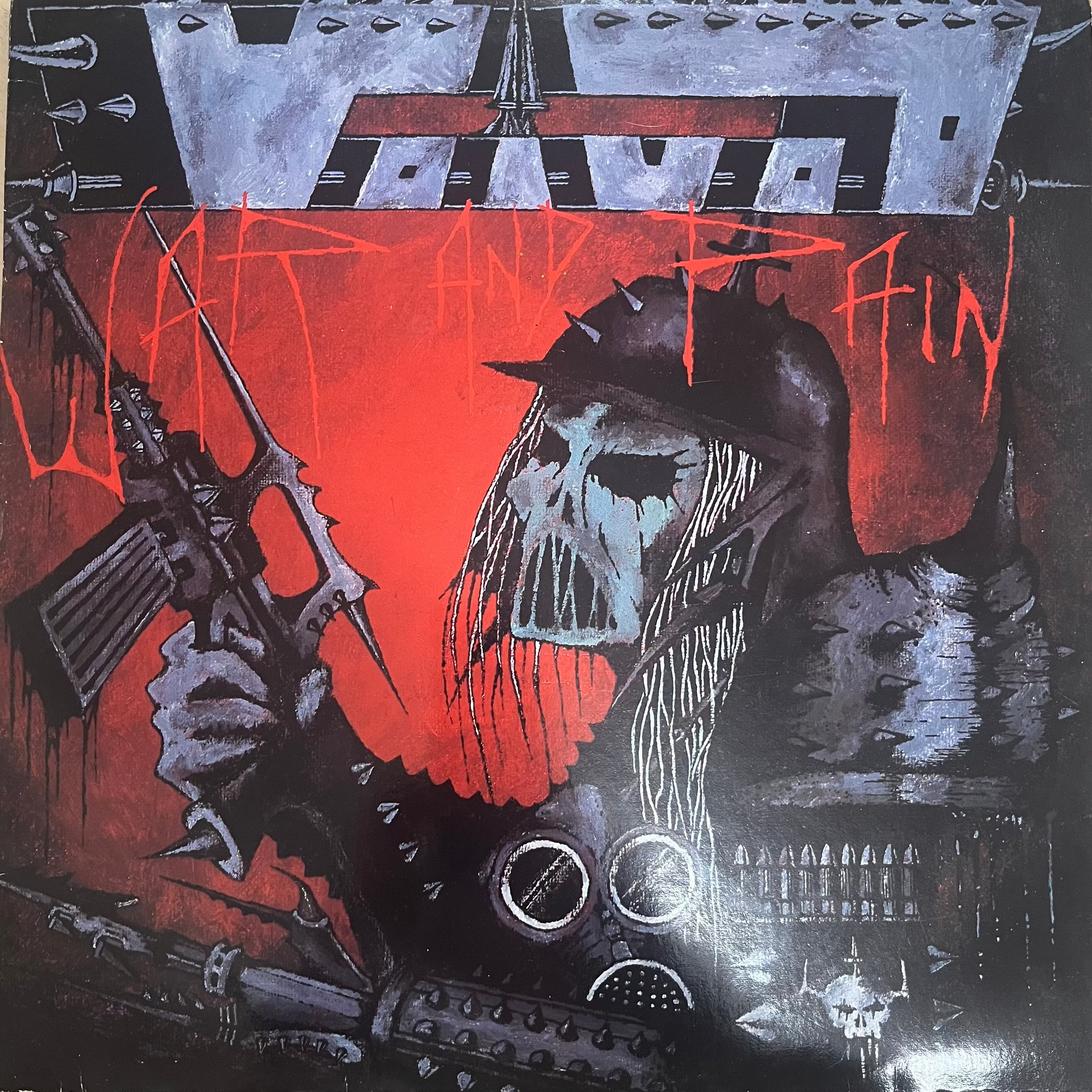 Voivod  – War And Pain LP (Rare / Used, VG+)