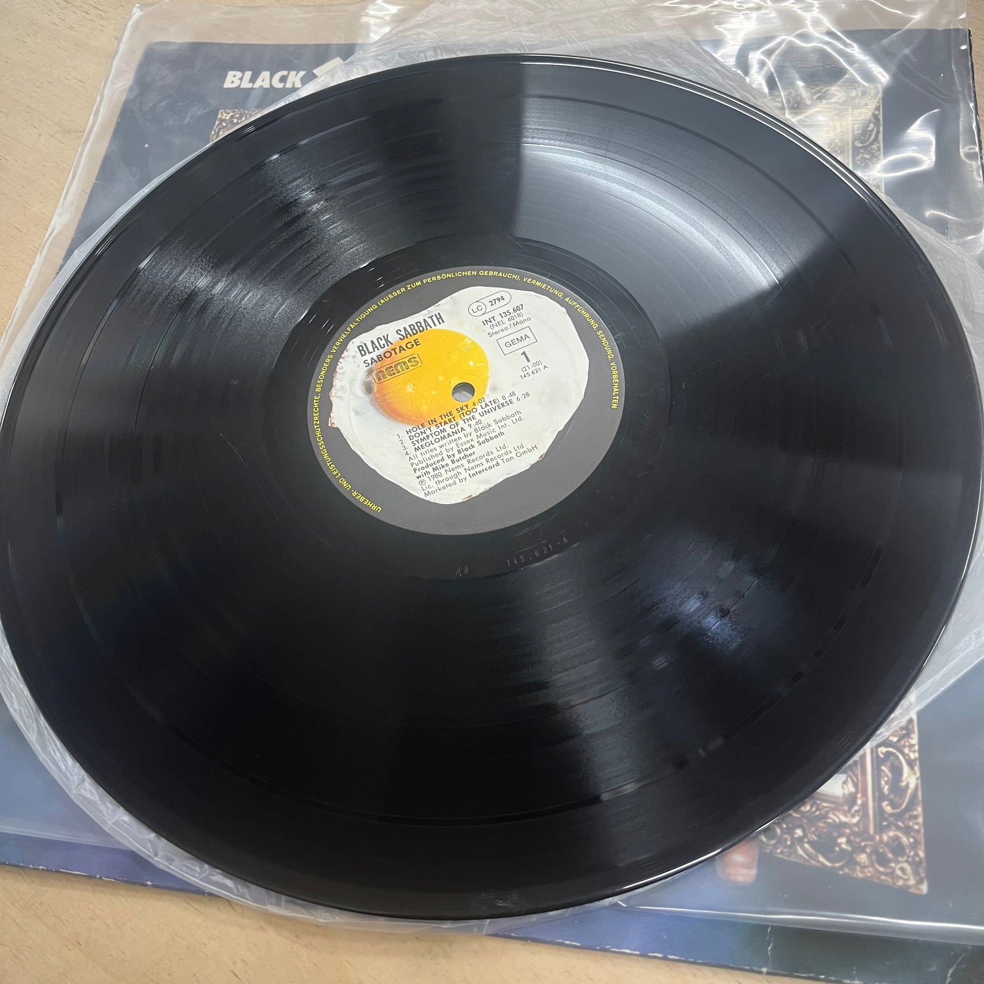Black Sabbath – Sabotage LP (Rare / Used, VG)