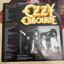 Ozzy Osbourne – The Ultimate Sin LP (Rare / Used, VG)
