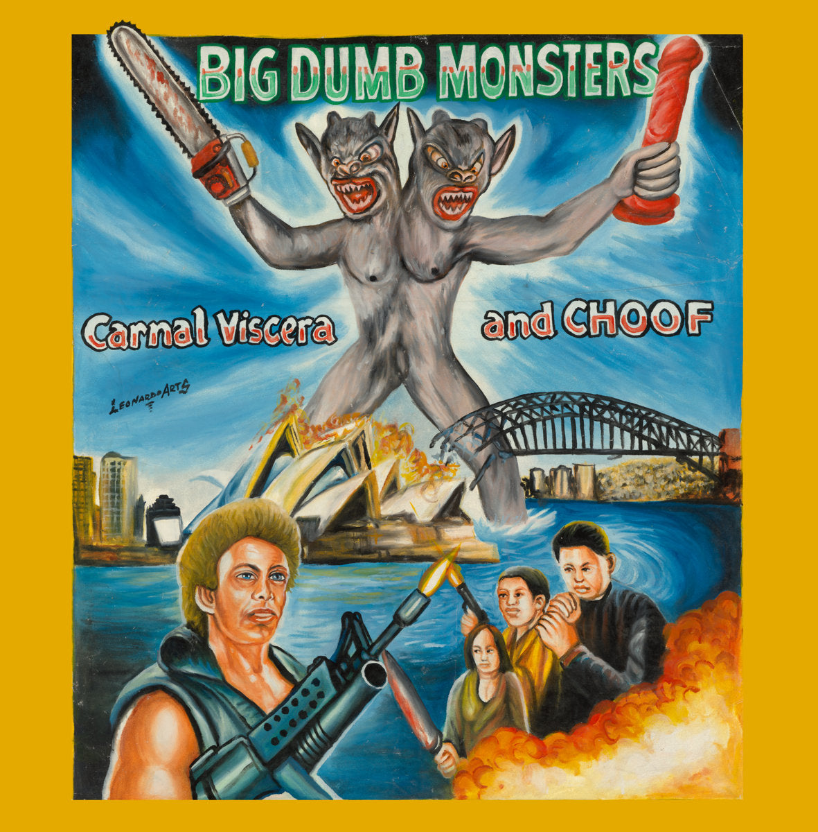 Carnal Viscera / Choof – Big Dumb Monsters 7"