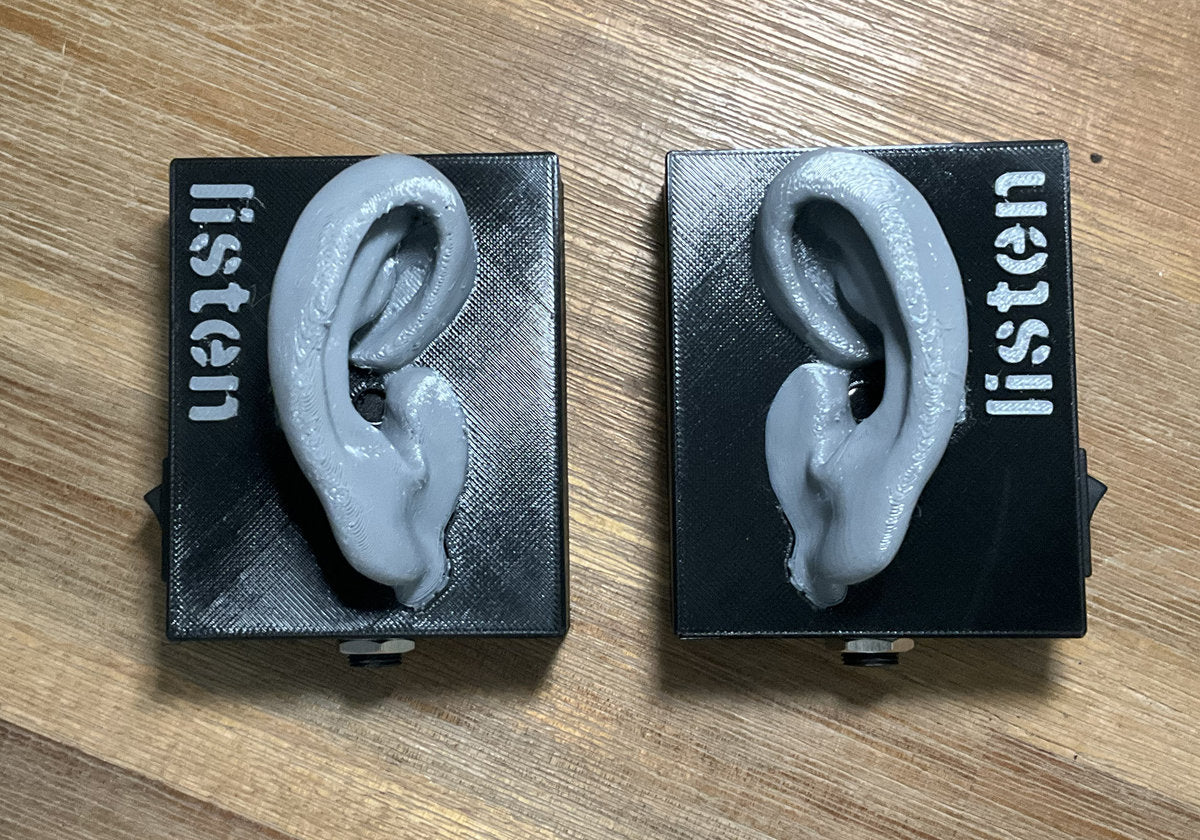 Listen, Binaural Microphone Pair