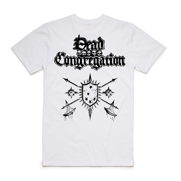 Dead Congregation, 'Winds Of Doom' T-Shirt, White