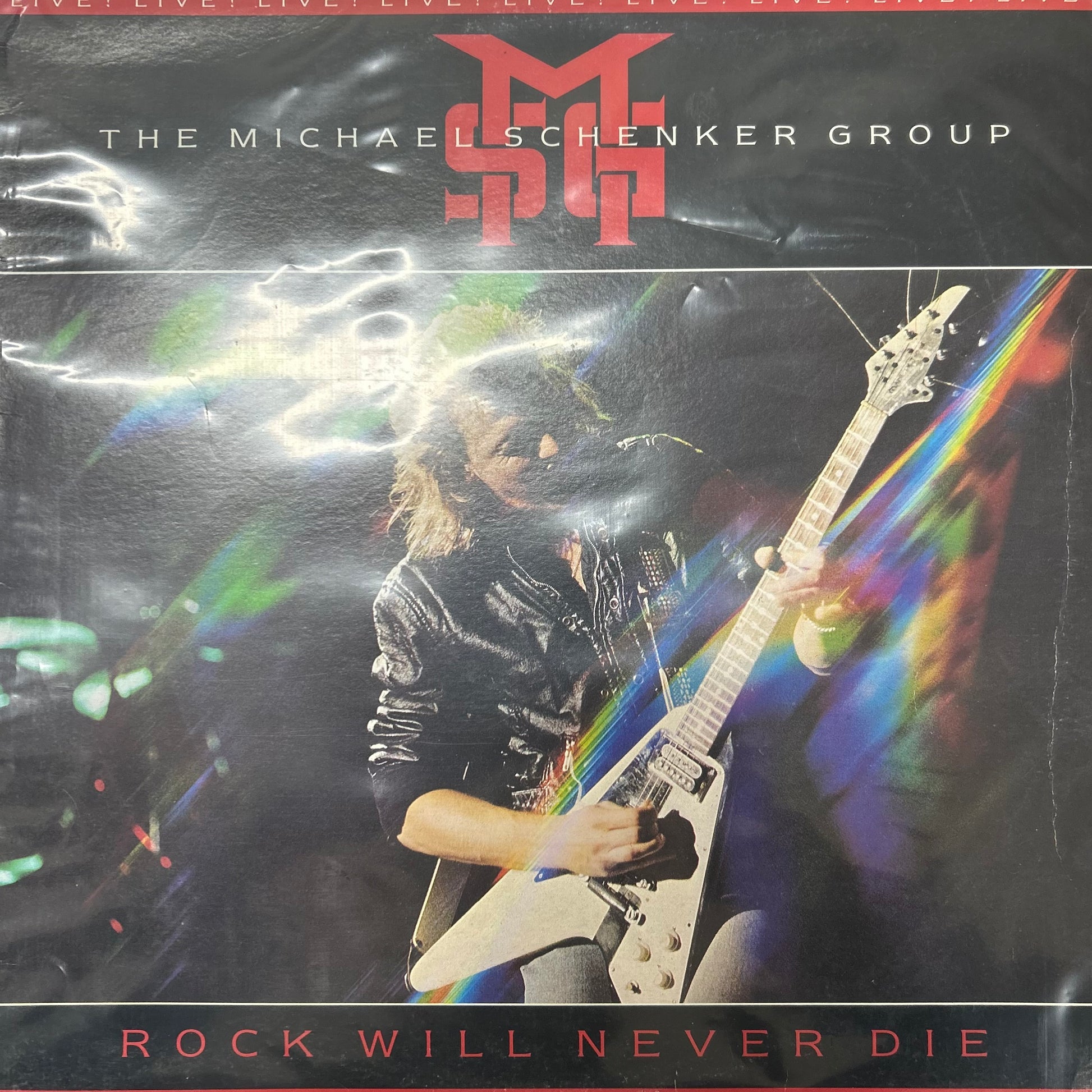 The Michael Schenker Group – Rock Will Never Die LP (Rare / Used, VG+)
