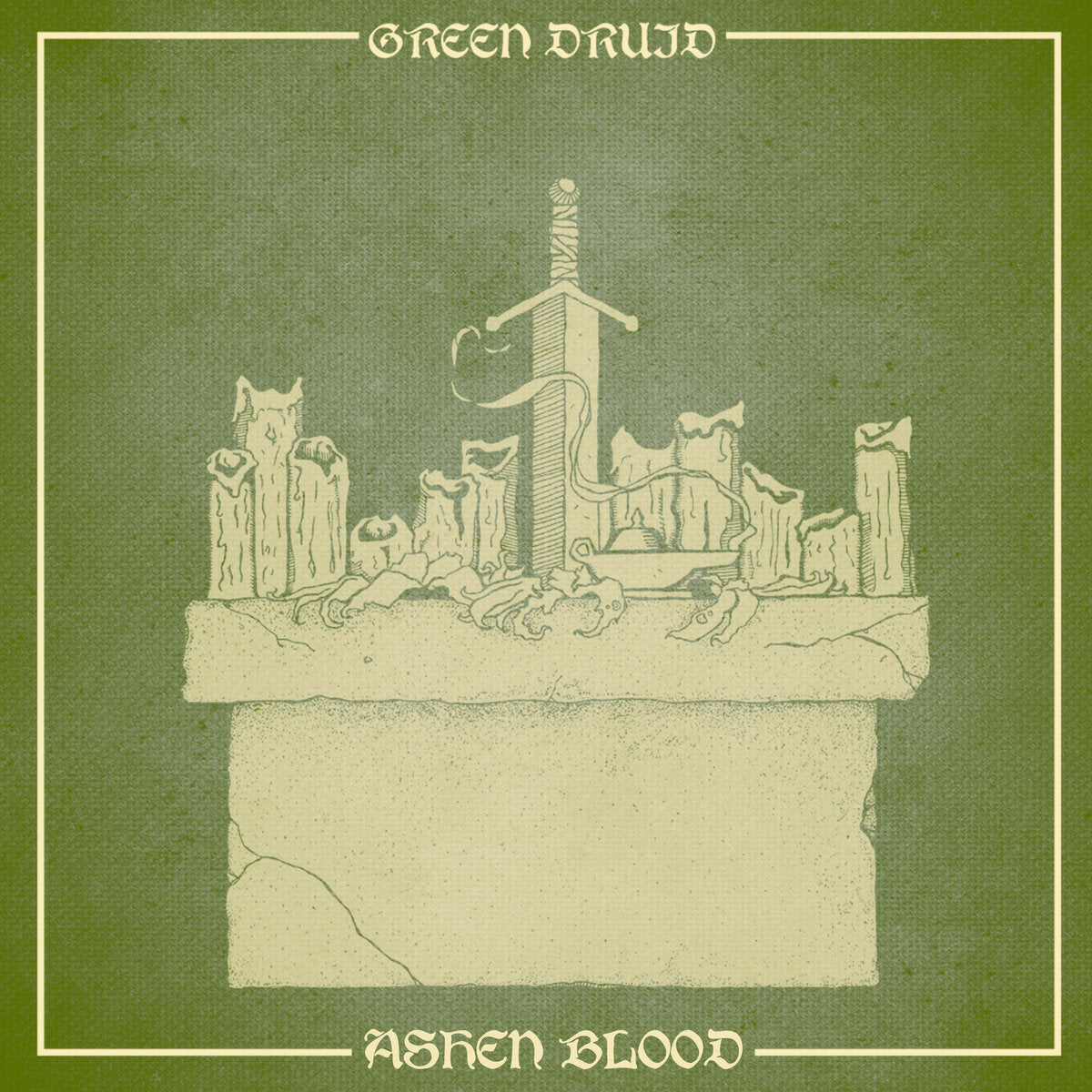 Green Druid – Ashen Blood 2LP (Rare / Used, NM)