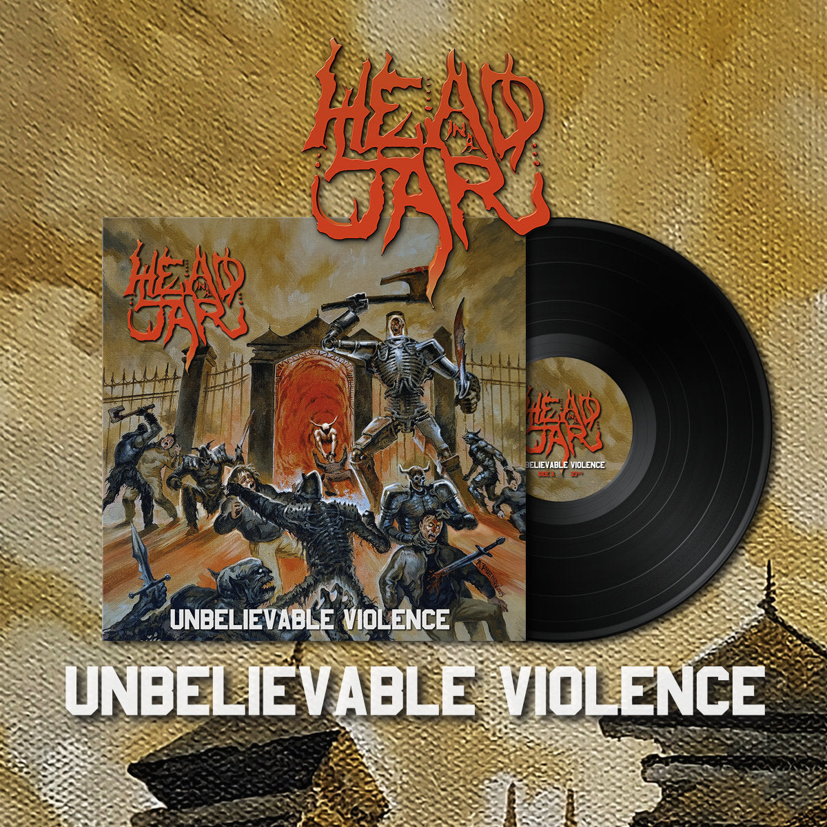 Head In A Jar – Unbelievable Violence LP