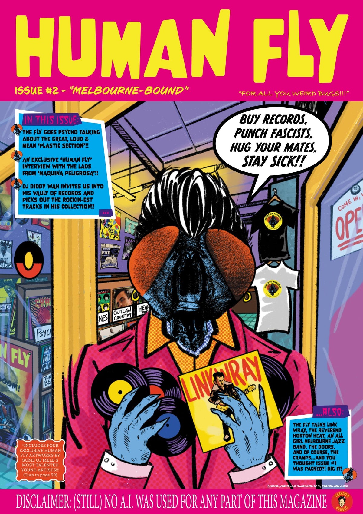 Human Fly, Issue #2