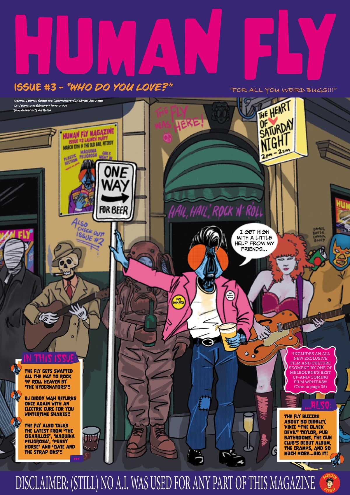 Human Fly, Issue #3
