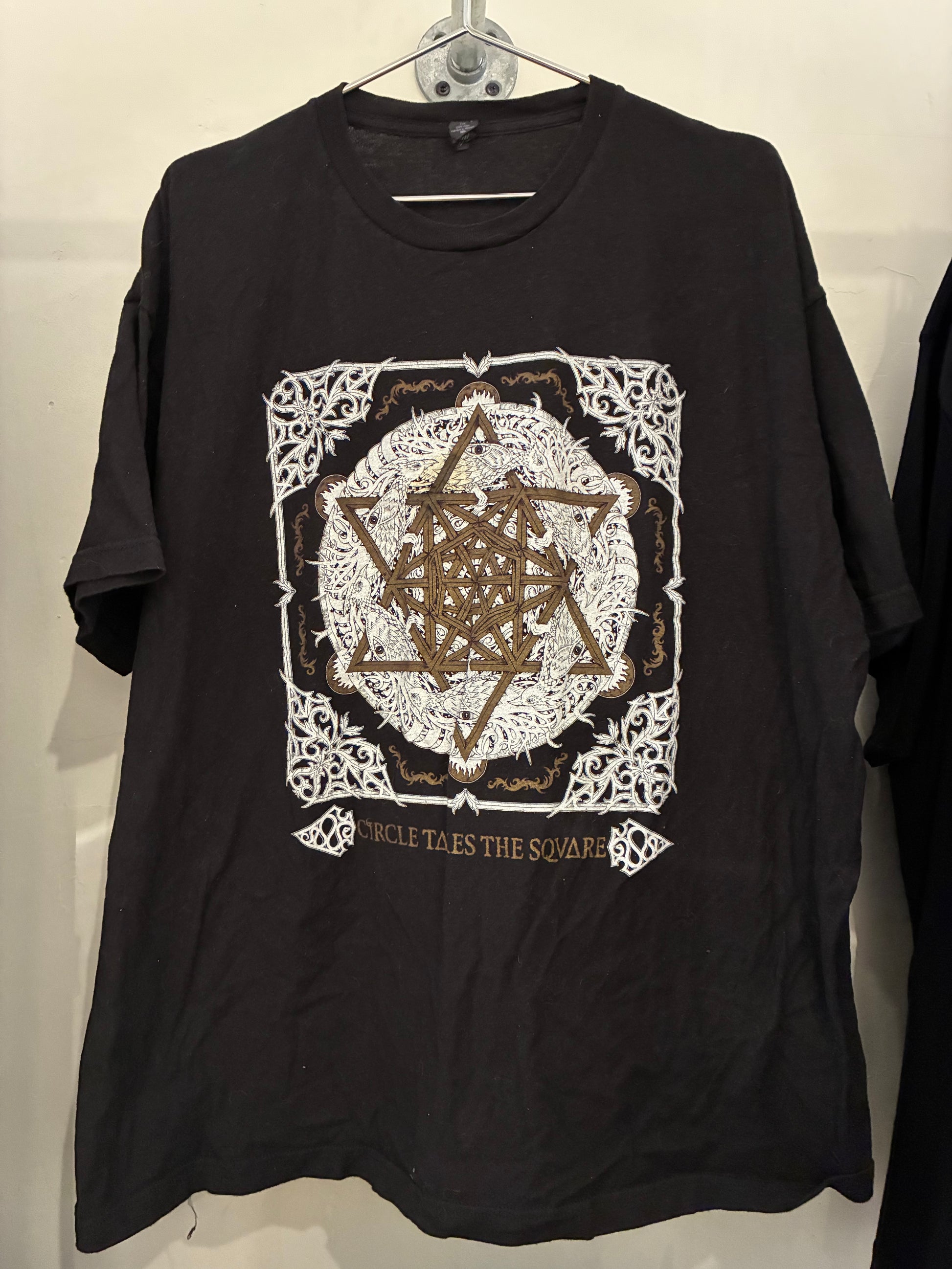 Circle Takes The Square, 'Circle Takes The Square' T-Shirt (Rare / Used, VG)