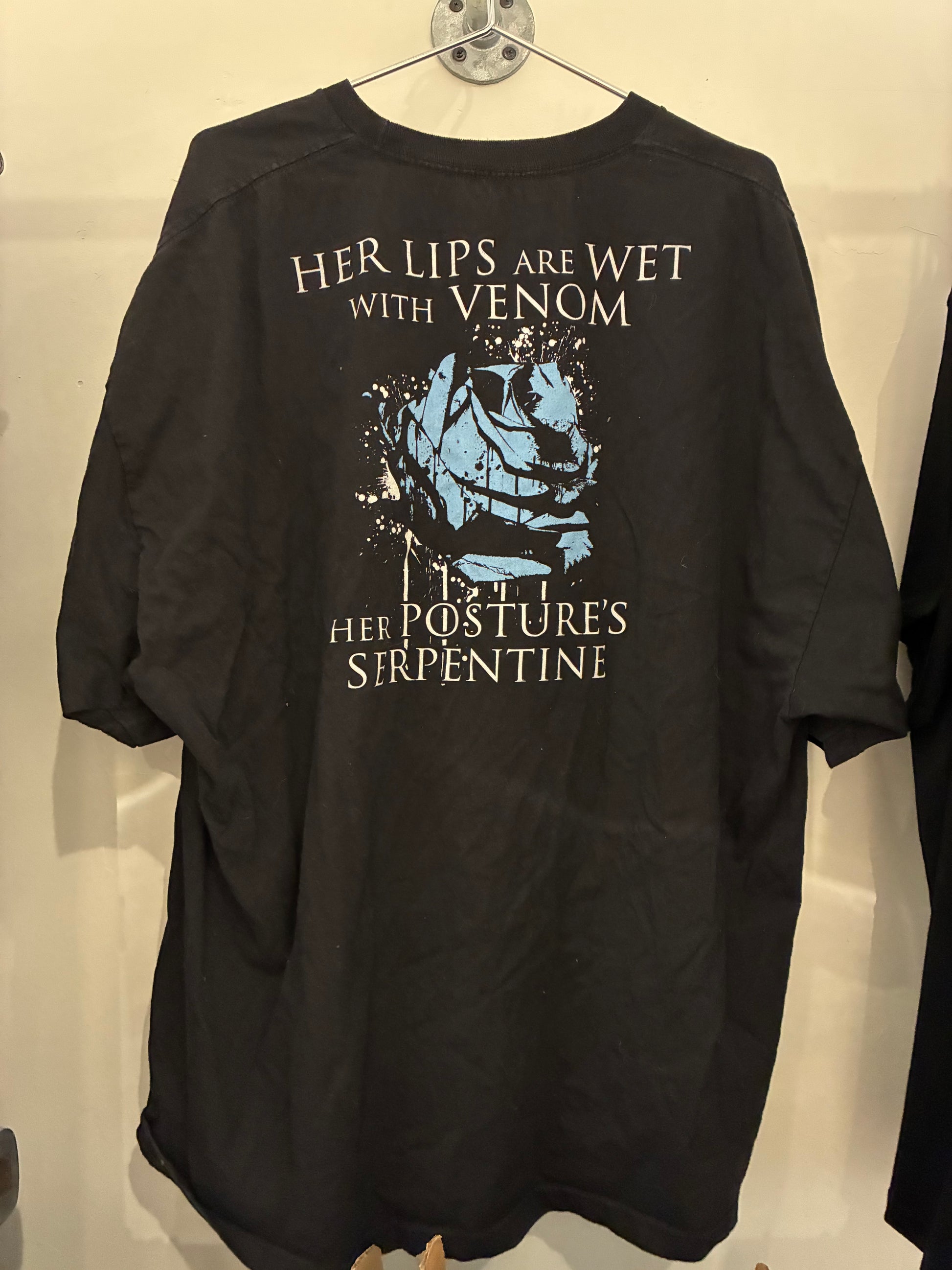 Pig Destroyer, 'Her Lips Are Wet With Venom' T-Shirt (Rare / Used, VG+)