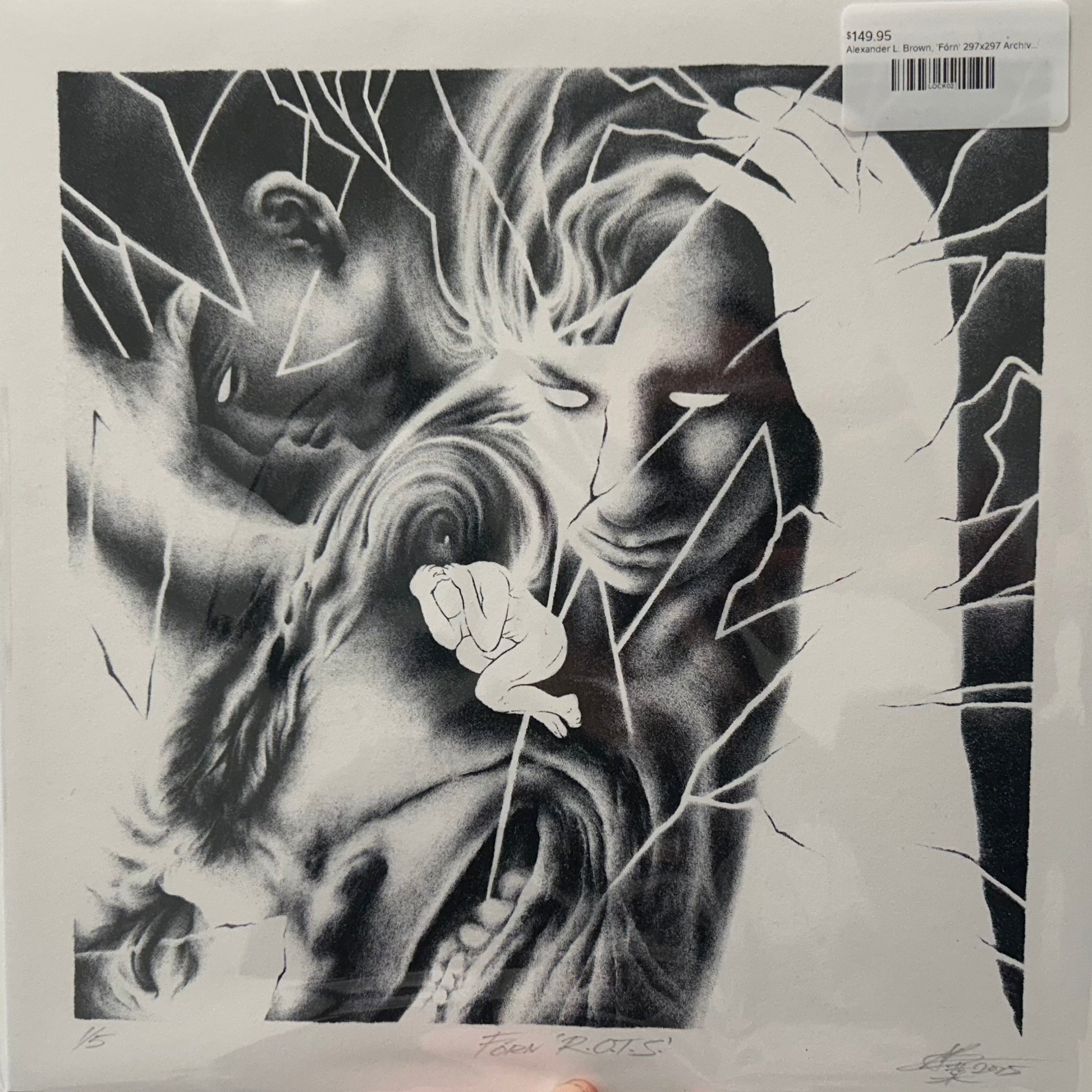 Alexander L. Brown, &#39;Fórn&#39; 297x297 Archival Print