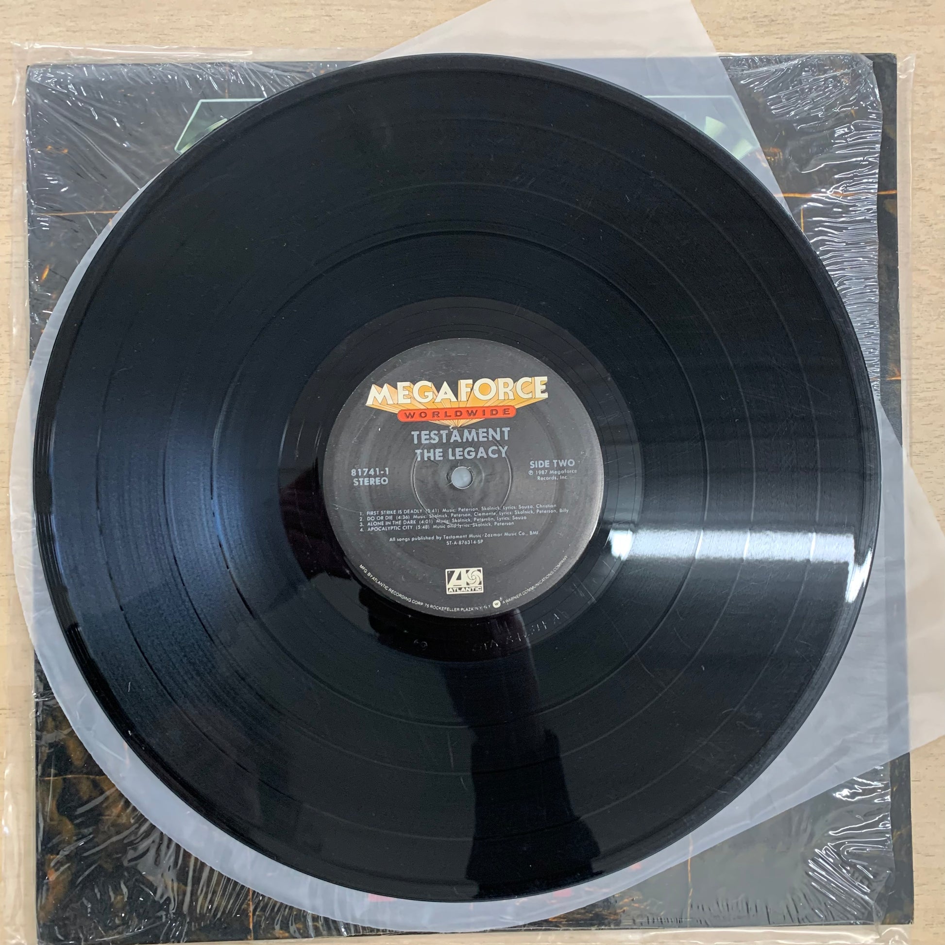 Testament – The Legacy LP (Rare / Used, VG+)