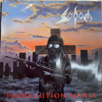 Sodom – Persecution Mania LP (Rare / Used, VG)