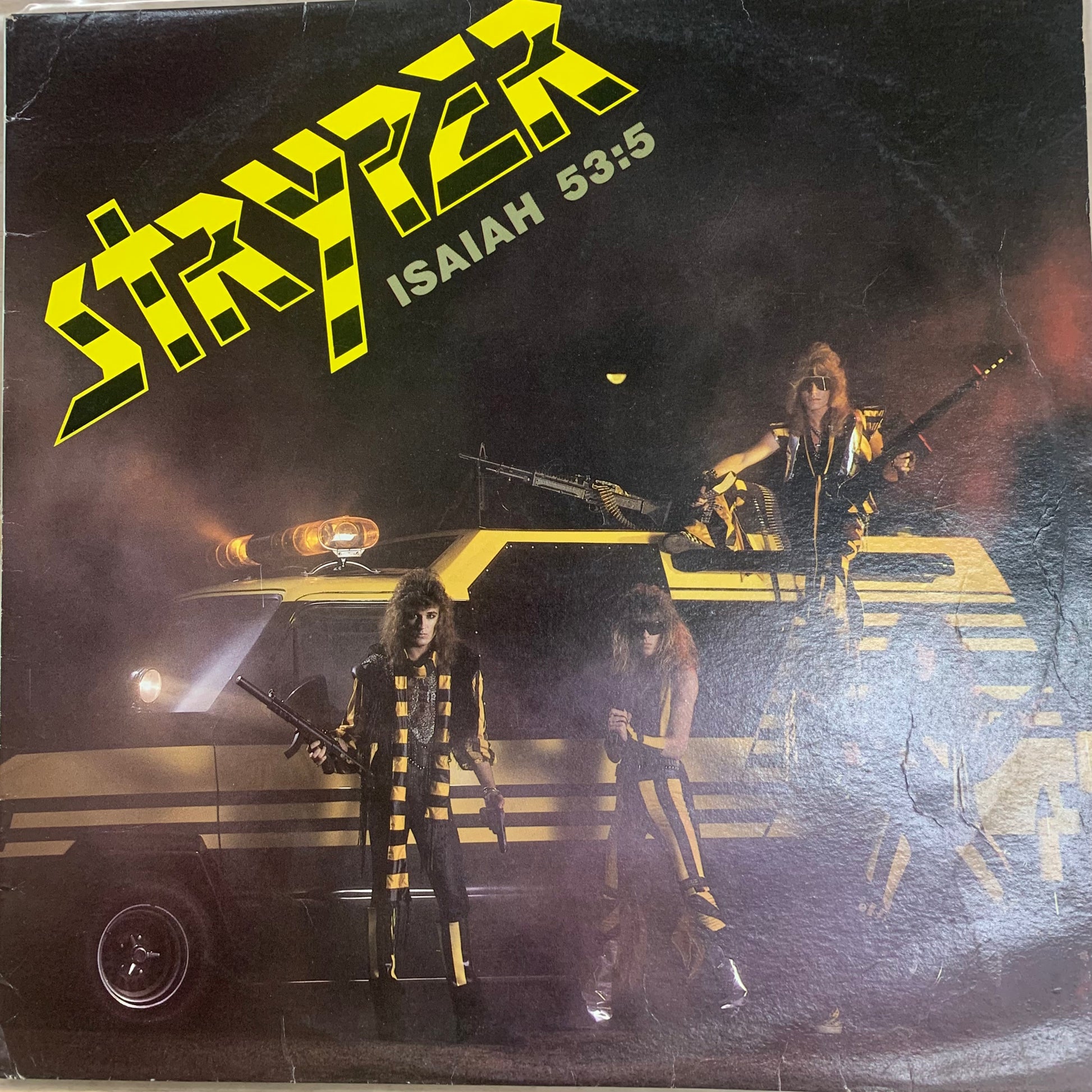 Stryper  – Soldiers Under Command LP (Rare / Used, VG+)