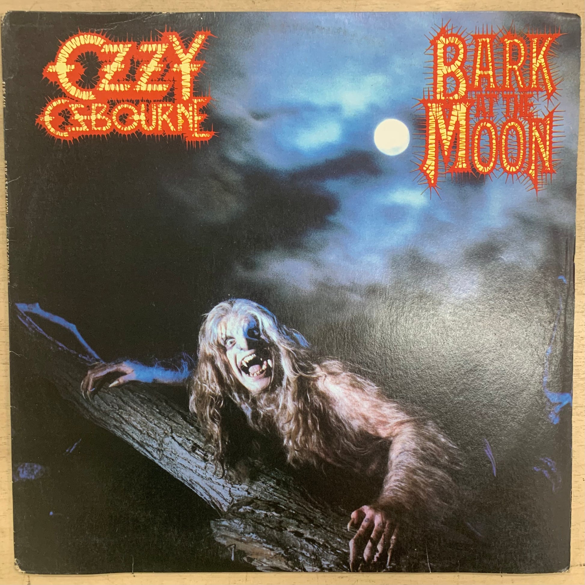 Ozzy Osbourne – Bark At The Moon LP (Rare / Used, VG)