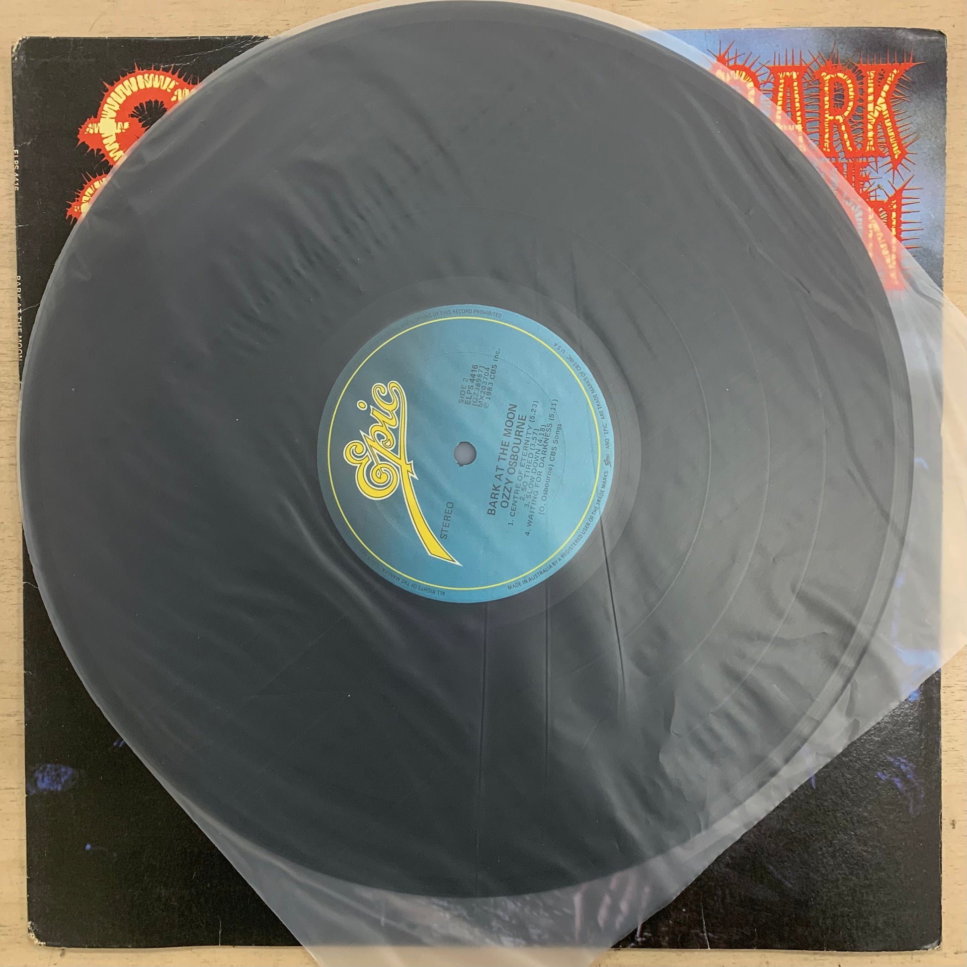 Ozzy Osbourne – Bark At The Moon LP (Rare / Used, VG)