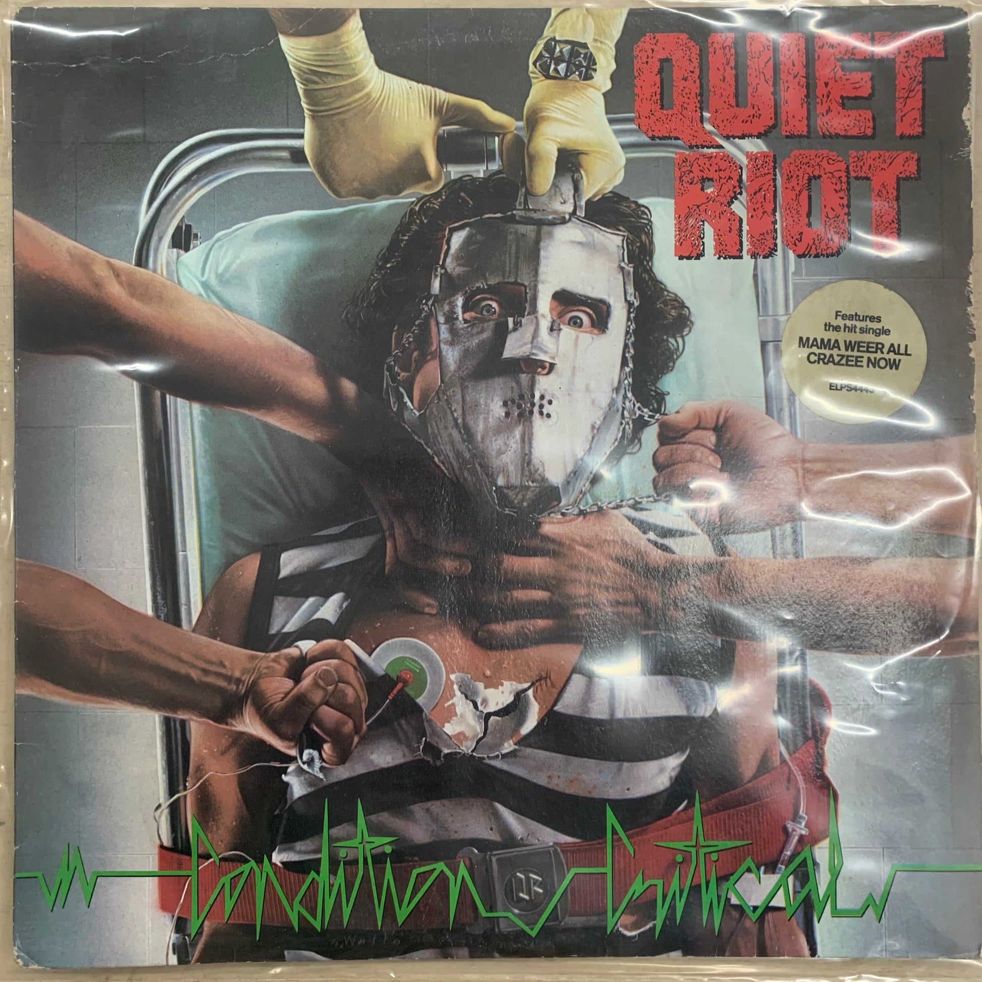 Quiet Riot – Condition Critical LP (Rare / Used, VG)