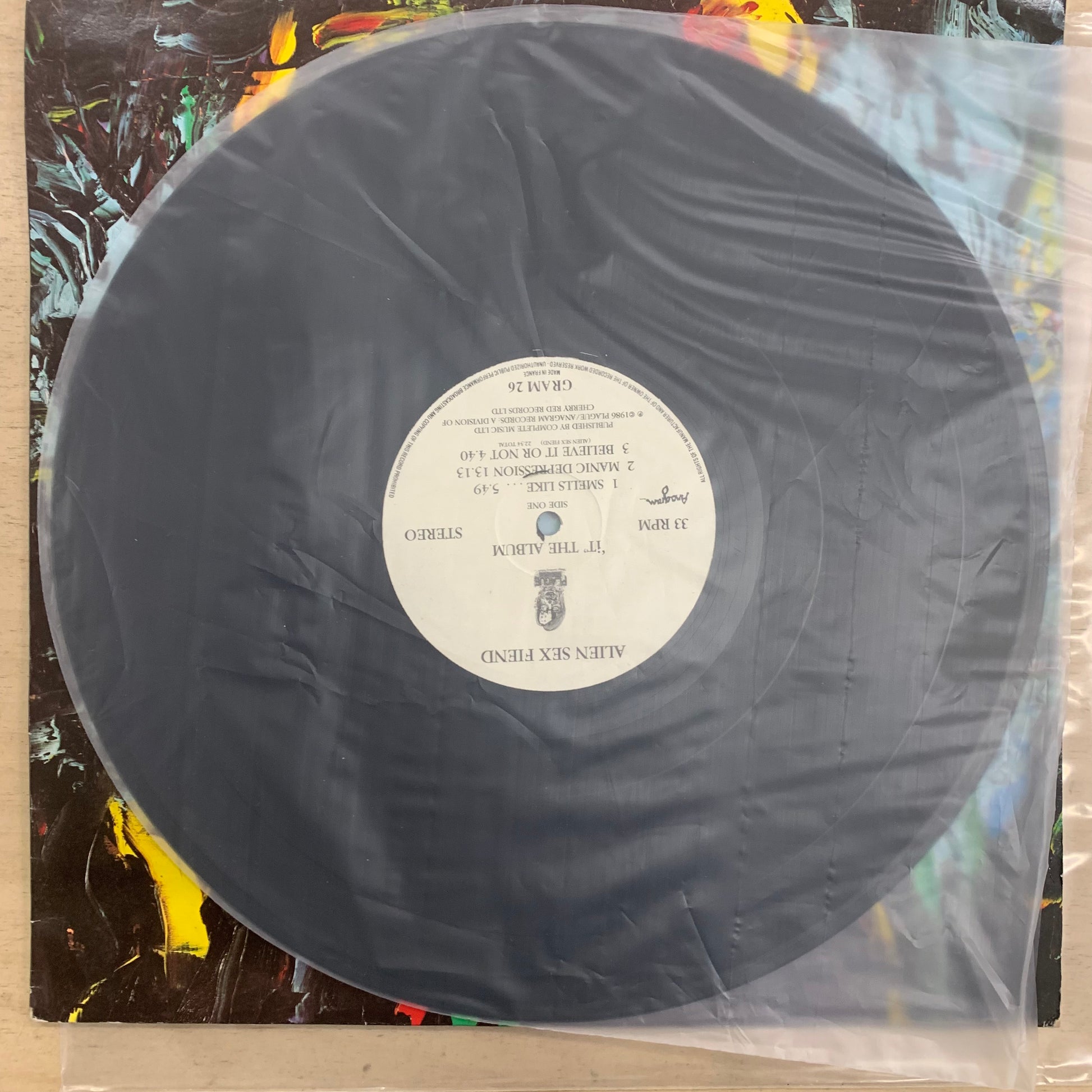 Alien Sex Fiend – "It" The Album LP (Rare / Used, G+)