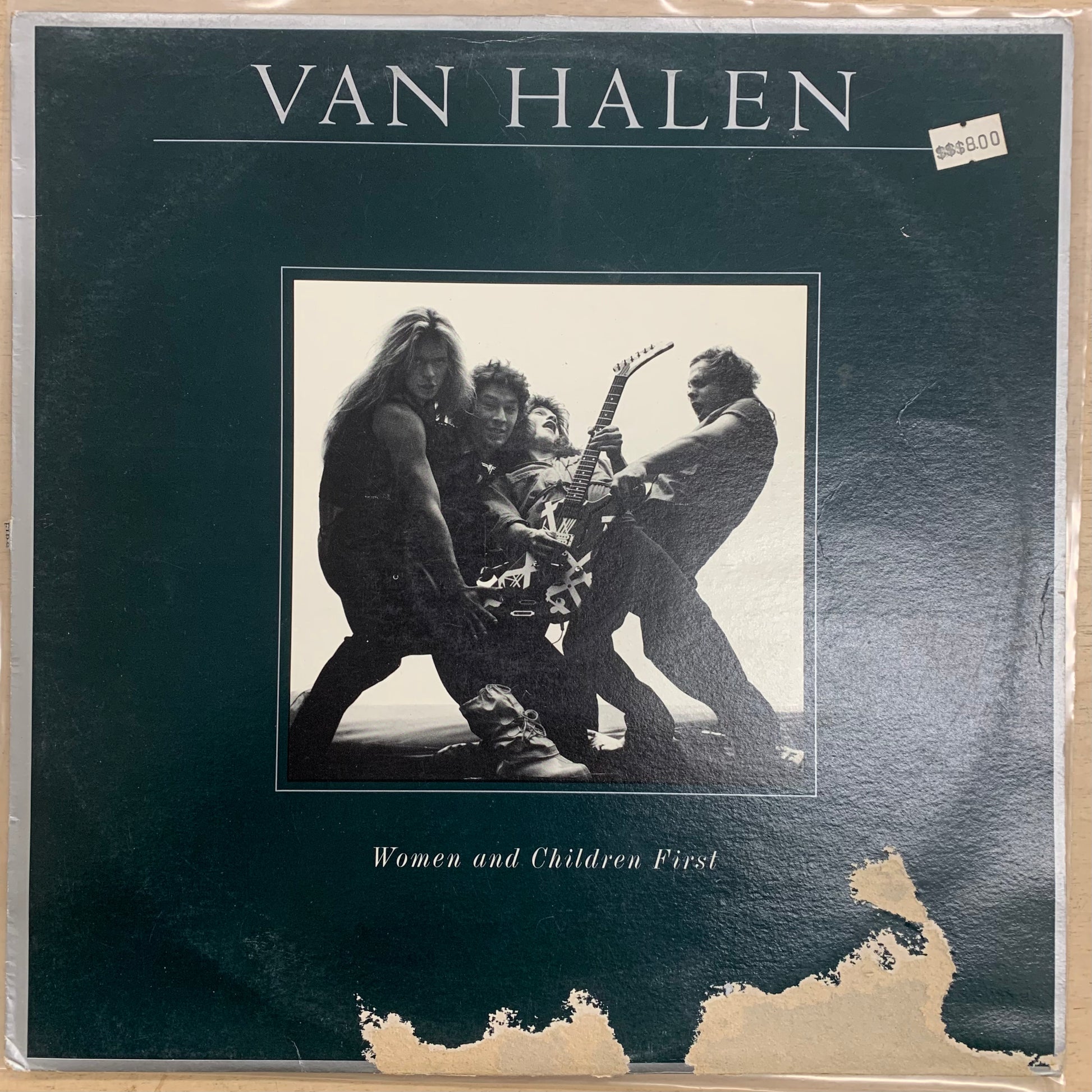 Van Halen – Women And Children First LP (Rare / Used, G)