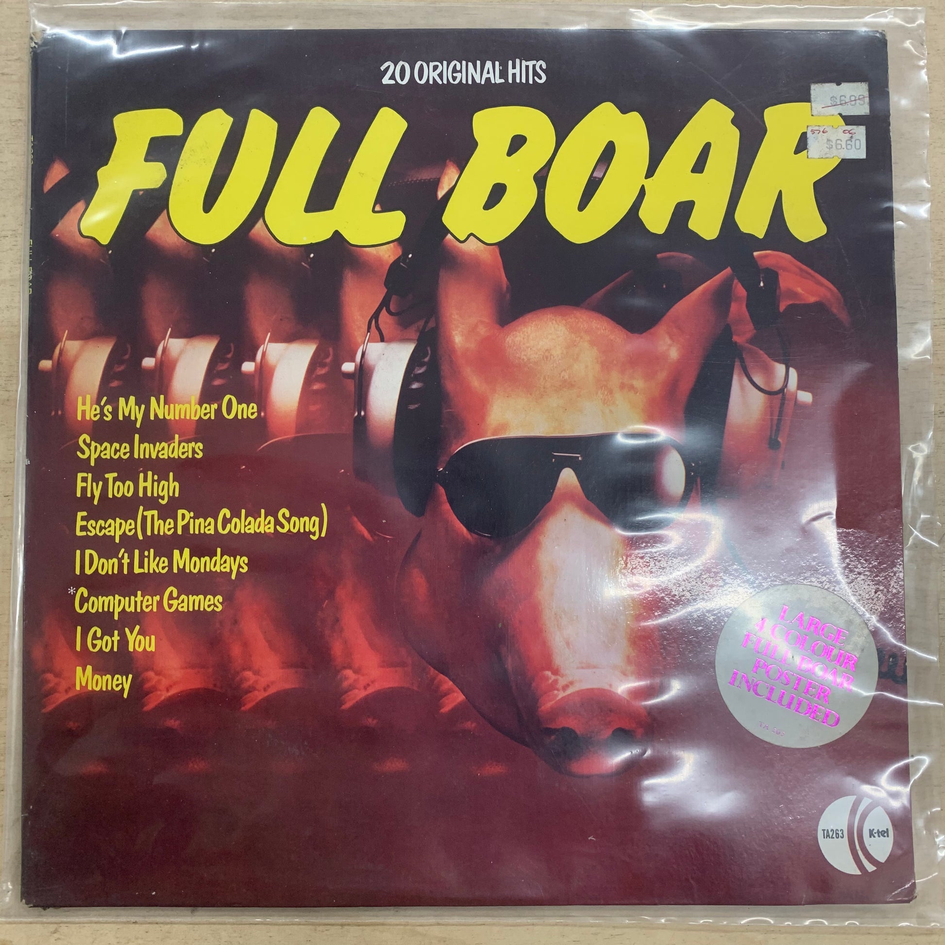V/A – Full Boar LP (Rare / Used, VG)