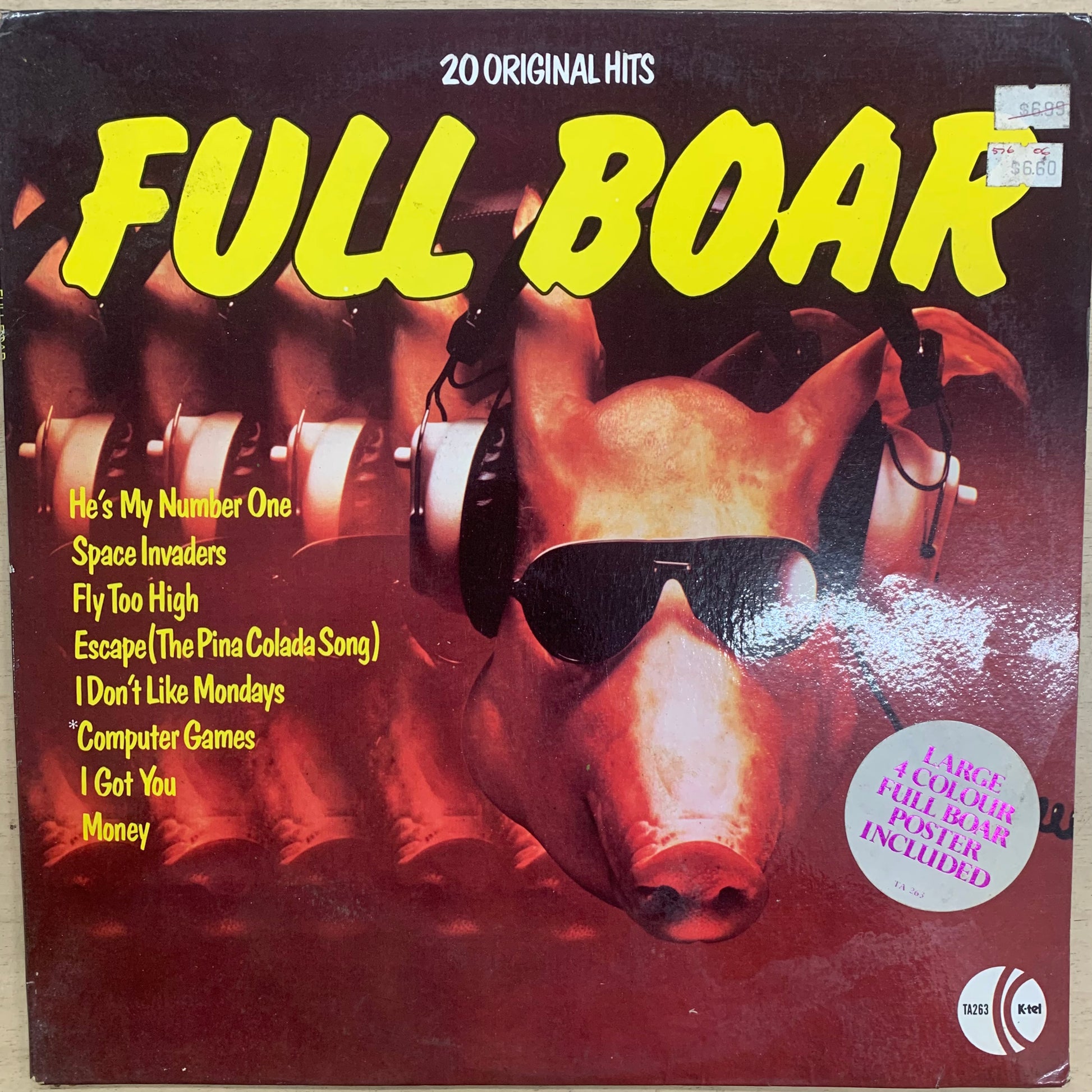 V/A – Full Boar LP (Rare / Used, VG)