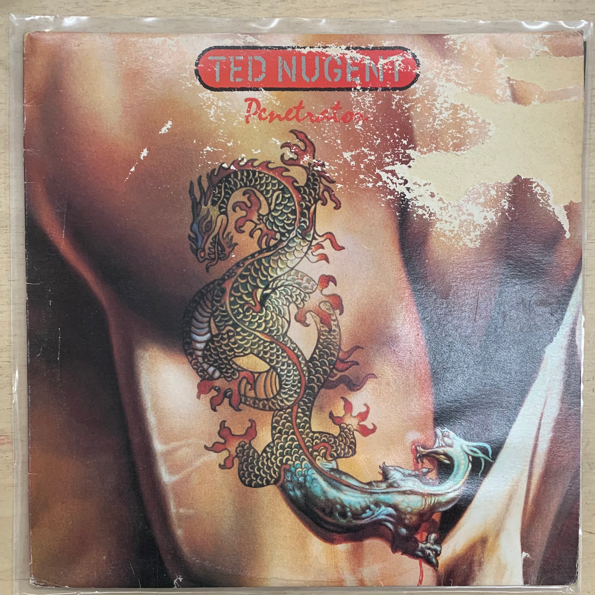 Ted Nugent  – Penetrator LP (Rare / Used, G)