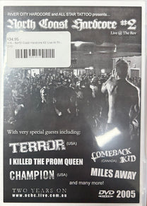 V/A – North Coast Hardcore #2: Live At The Rev DVD (Rare / Used, VG+)