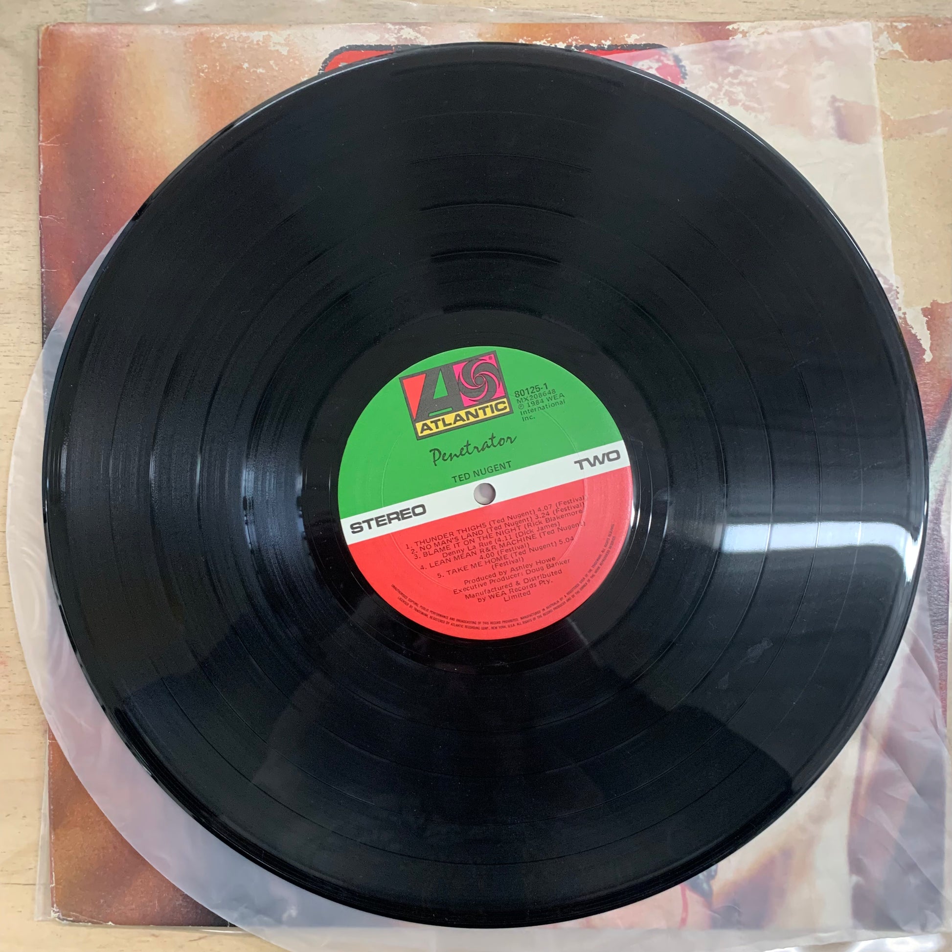 Ted Nugent  – Penetrator LP (Rare / Used, G)