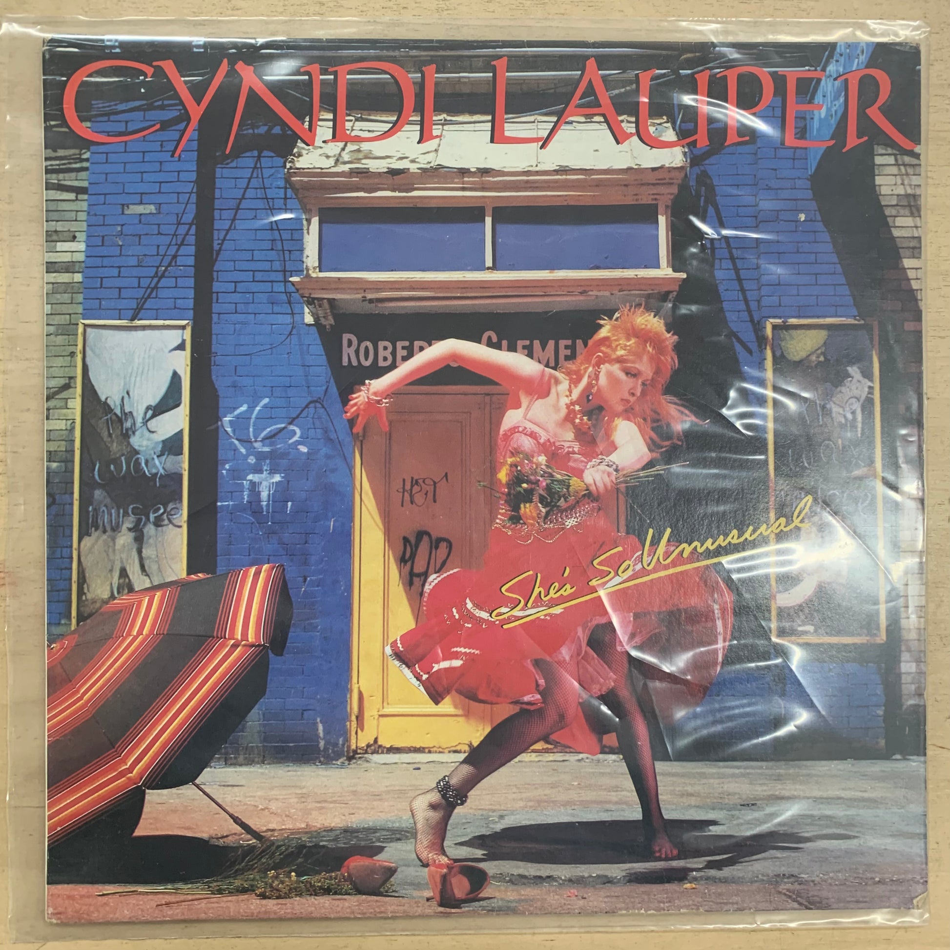 Cyndi Lauper – She's So Unusual  LP (Rare / Used, VG)