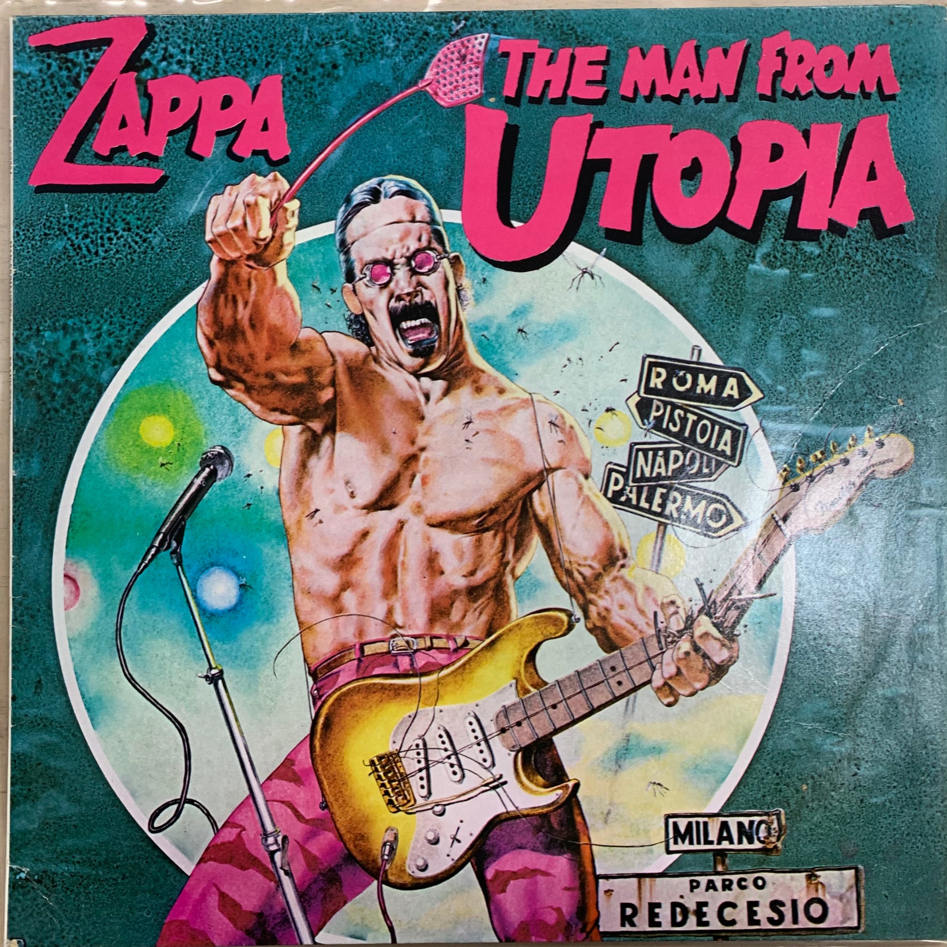 Frank Zappa – The Man From Utopia LP (Rare / Used, G+)