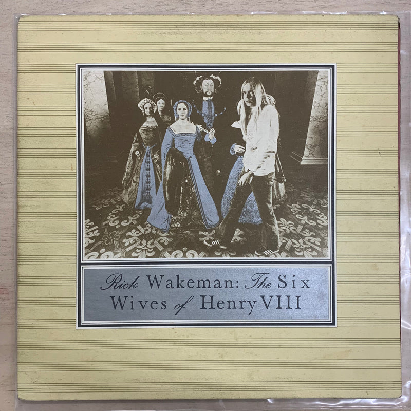 Rick Wakeman – The Six Wives Herny VIII LP (Rare / Used, VG)