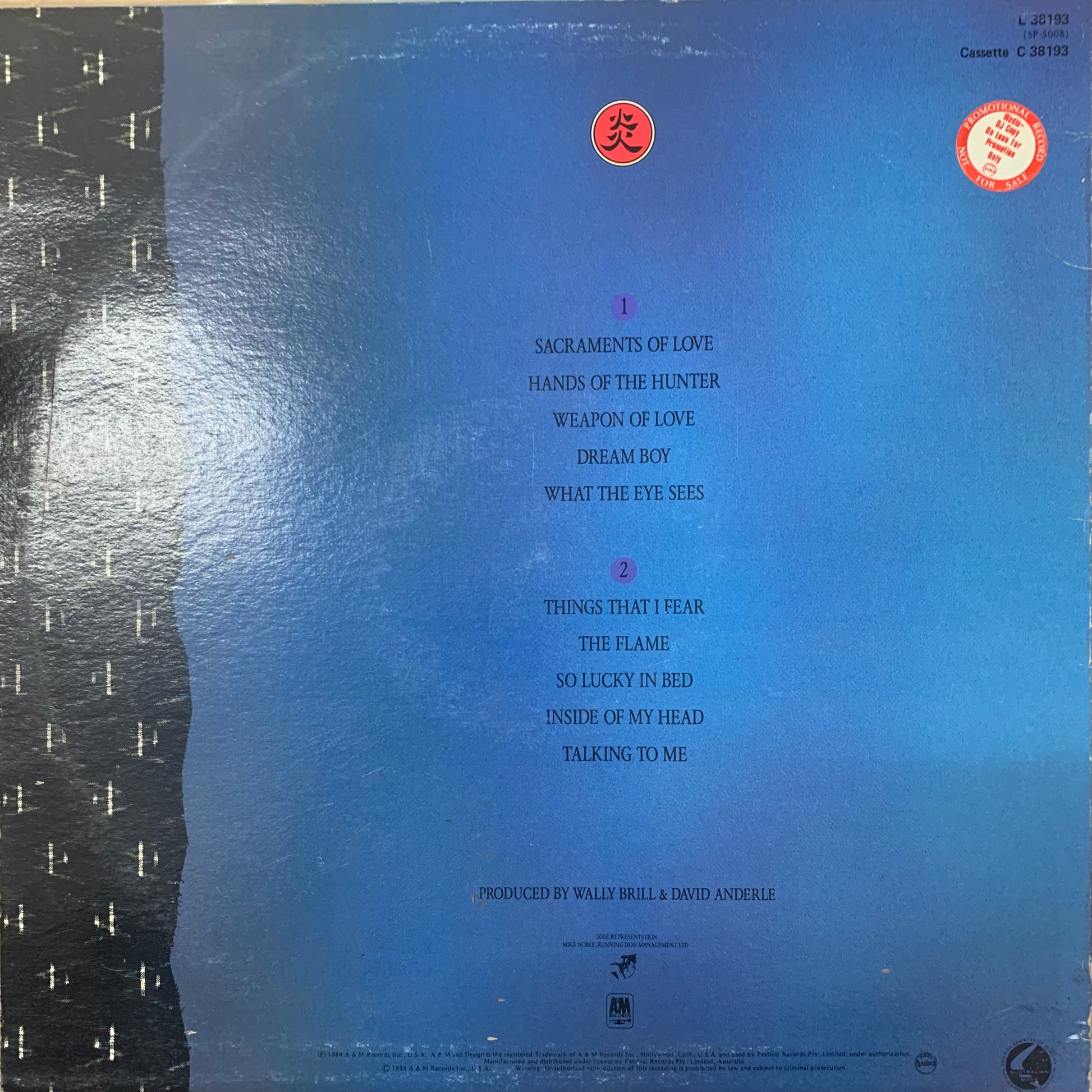Annabel Lamb – The Flame LP (Rare / Used, VG+)