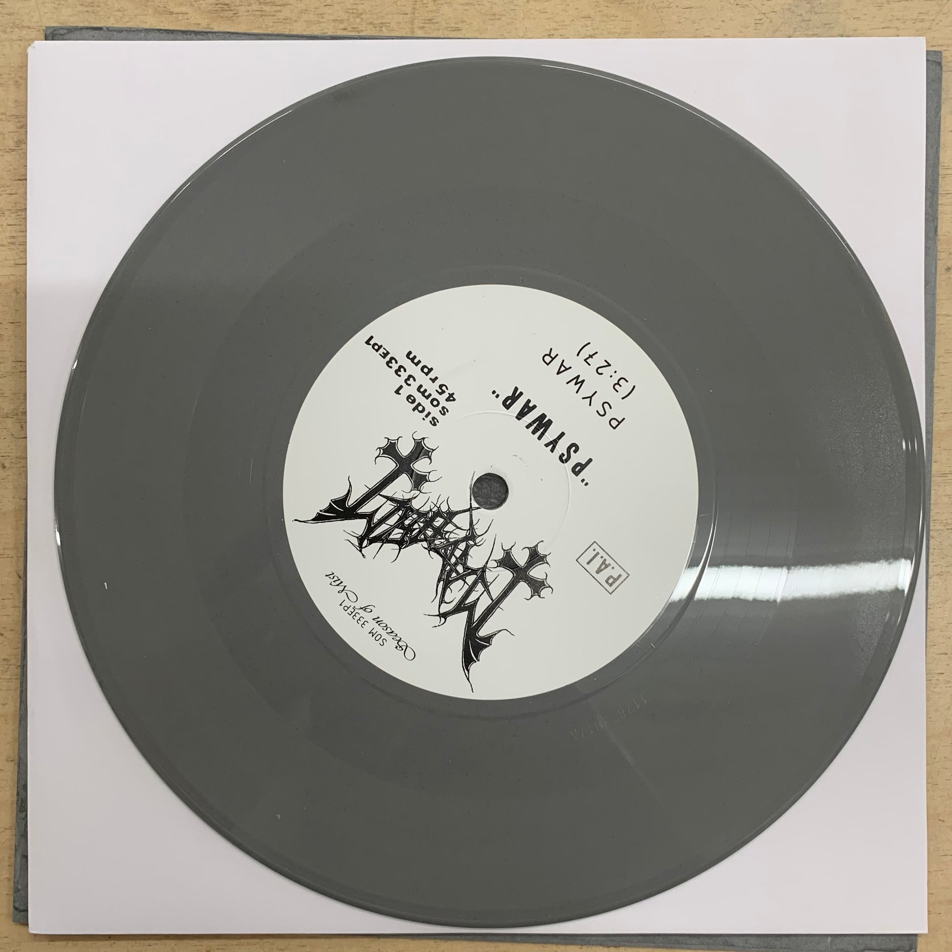 Mayhem – Psywar 7" (Rare / Used, VG+)