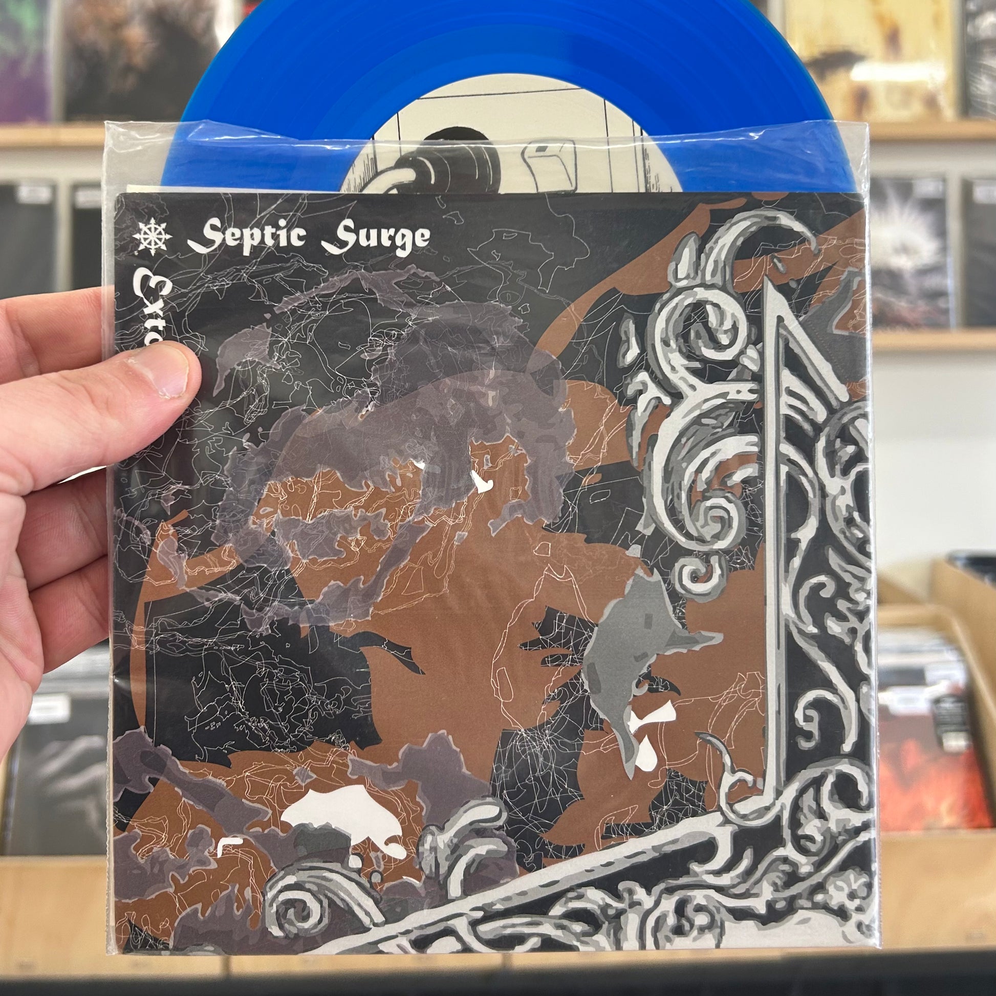 Extortion / Septic Surge – Extortion / Septic Surge 7&quot; (Rare / Used, NM)