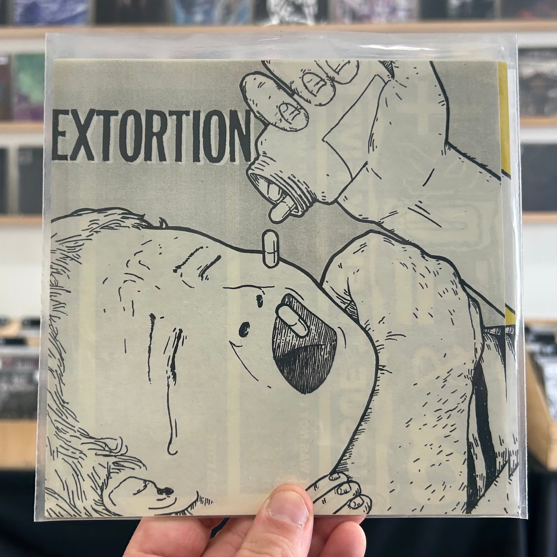 Extortion / Jed Whitey – Extortion / Jed Whitey 7&quot; (Rare / Used, NM)