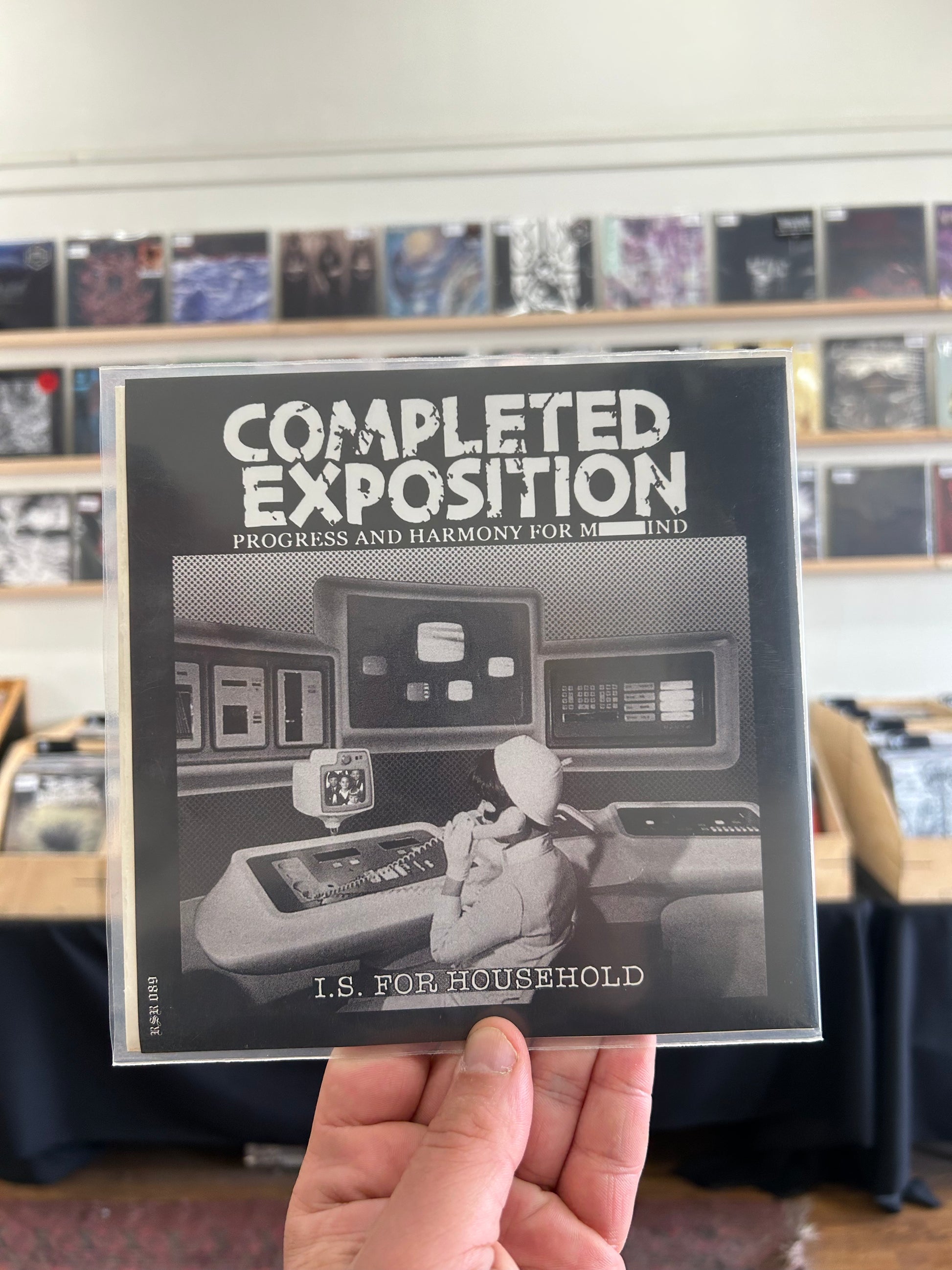 Extortion / Completed Exposition – Extortion / I.S. For Household 7&quot; (Rare / Used, NM)