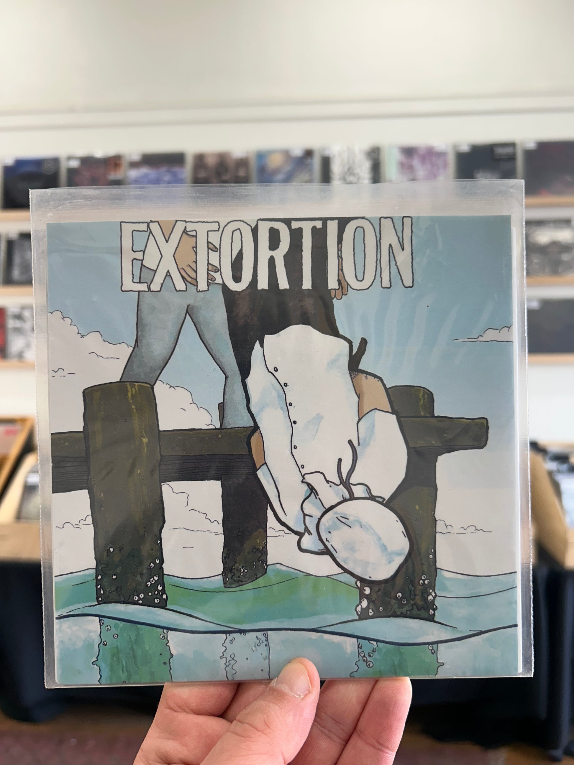 Extortion / Agents Of Abhorrence – S/T Split 7&quot; (Rare / Used, NM)