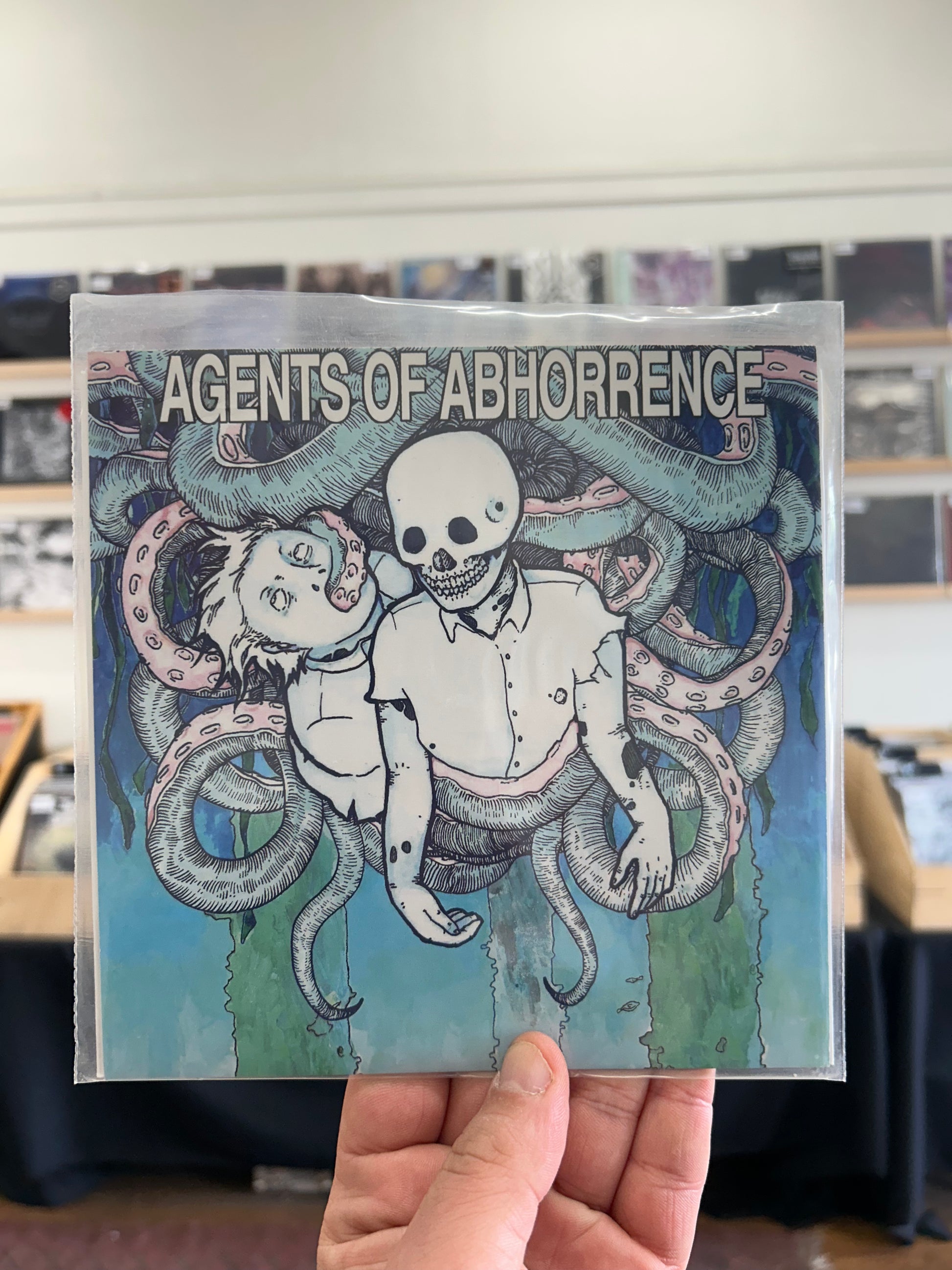 Extortion / Agents Of Abhorrence – S/T Split 7&quot; (Rare / Used, NM)