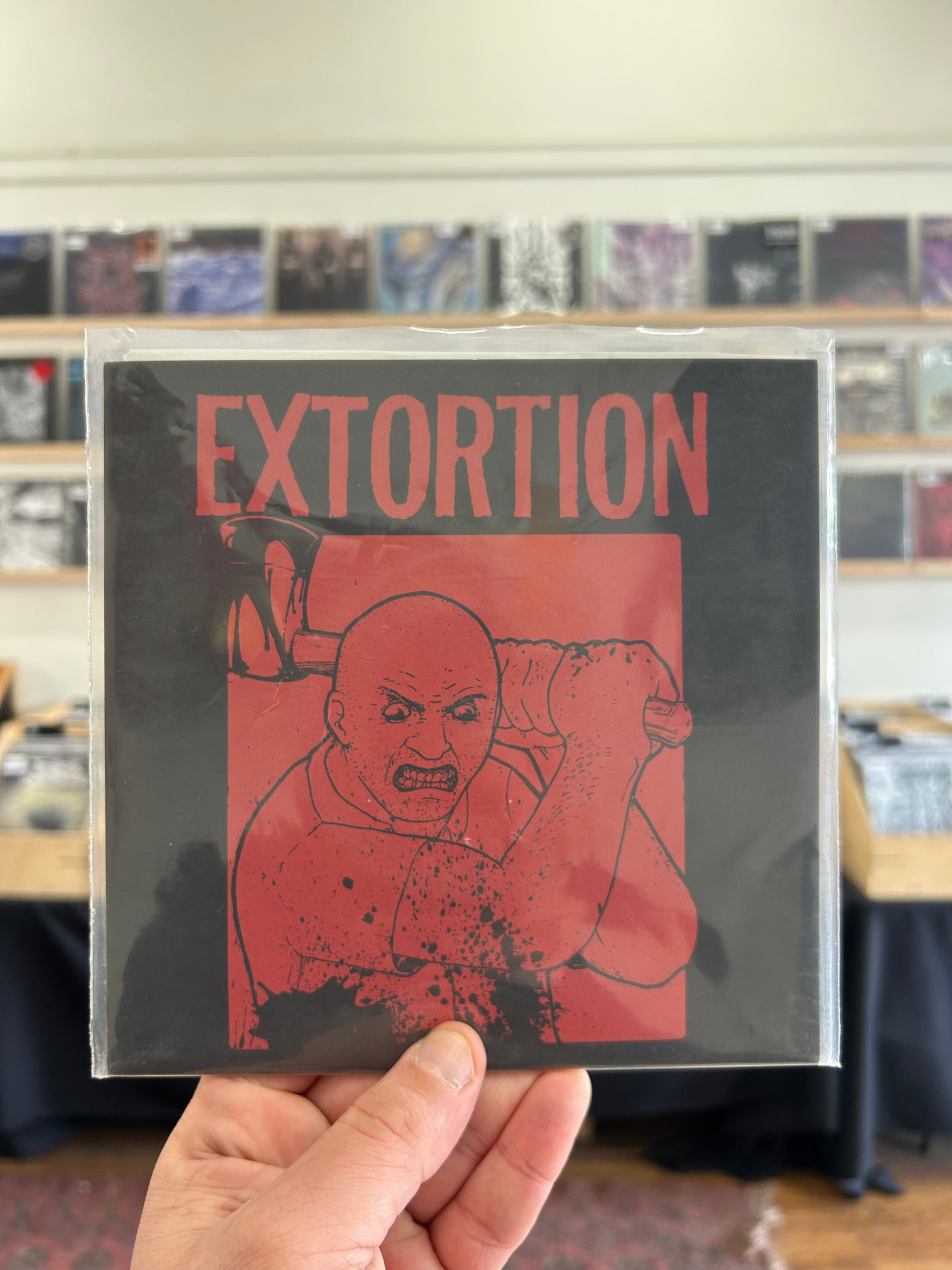 Extortion – S/T 7&quot; (Rare / Used, NM)