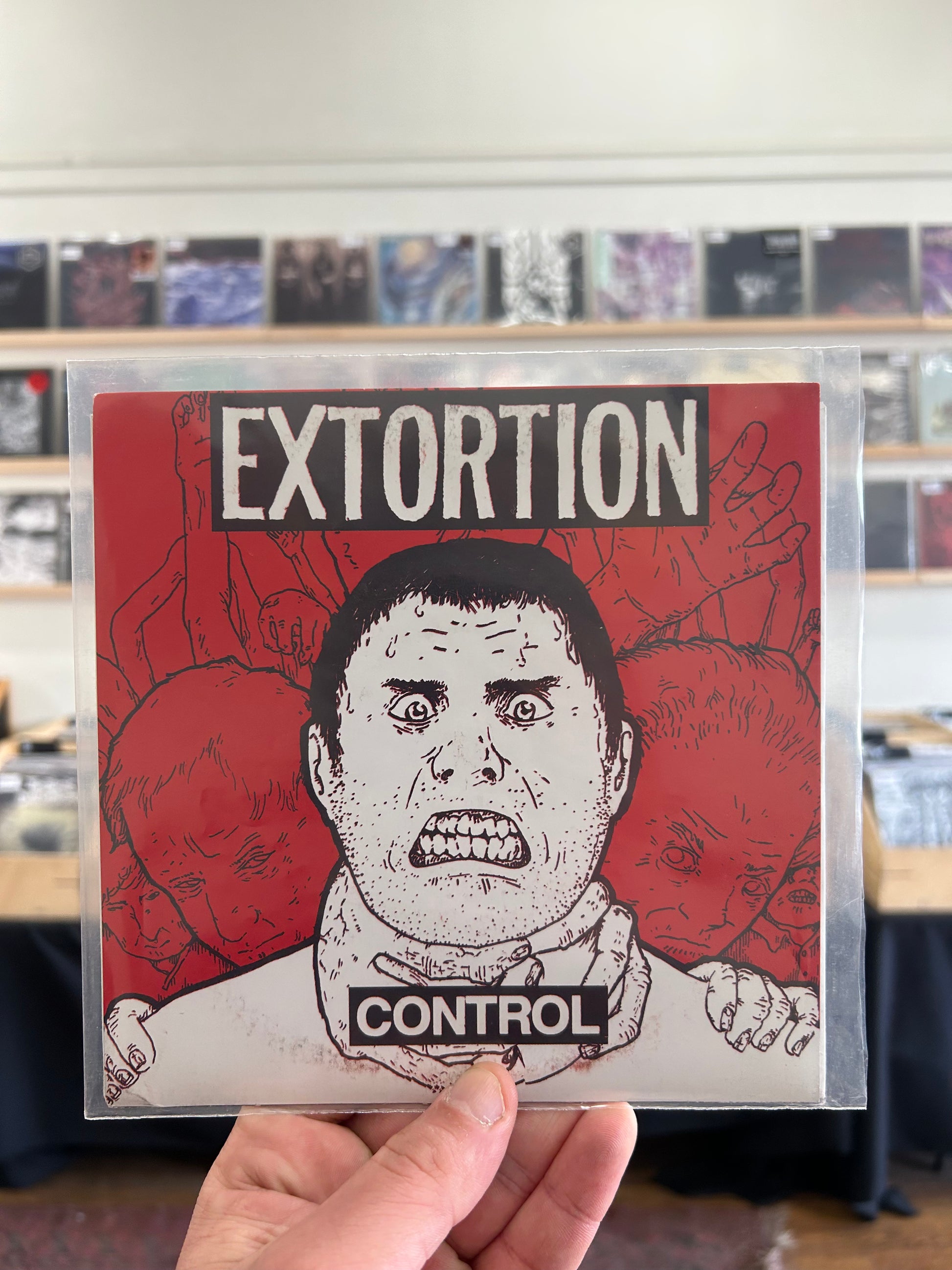 Extortion – Control 7&quot; (Rare / Used, NM)