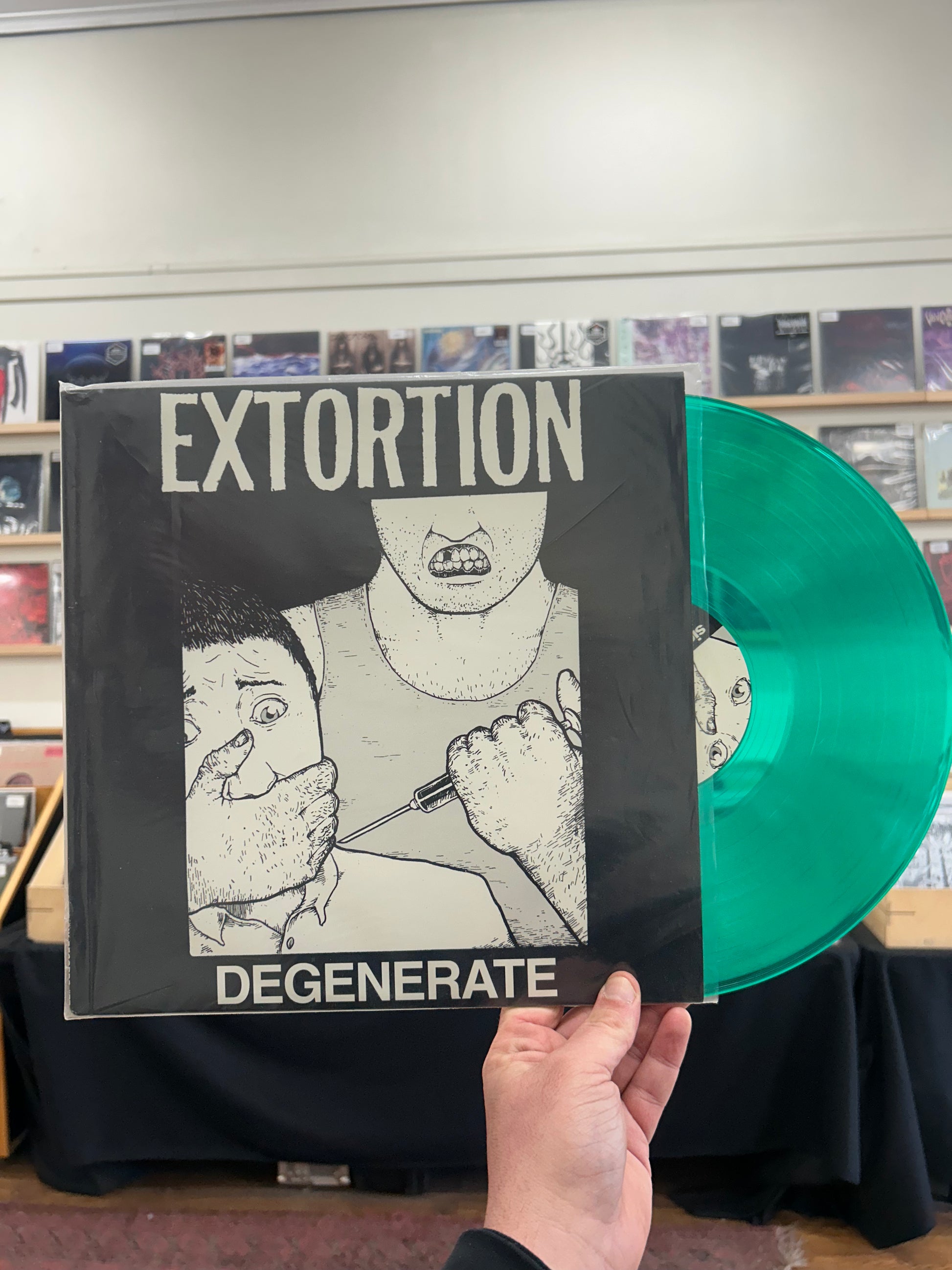 Extortion – Degenerate LP (Rare / Used, NM)