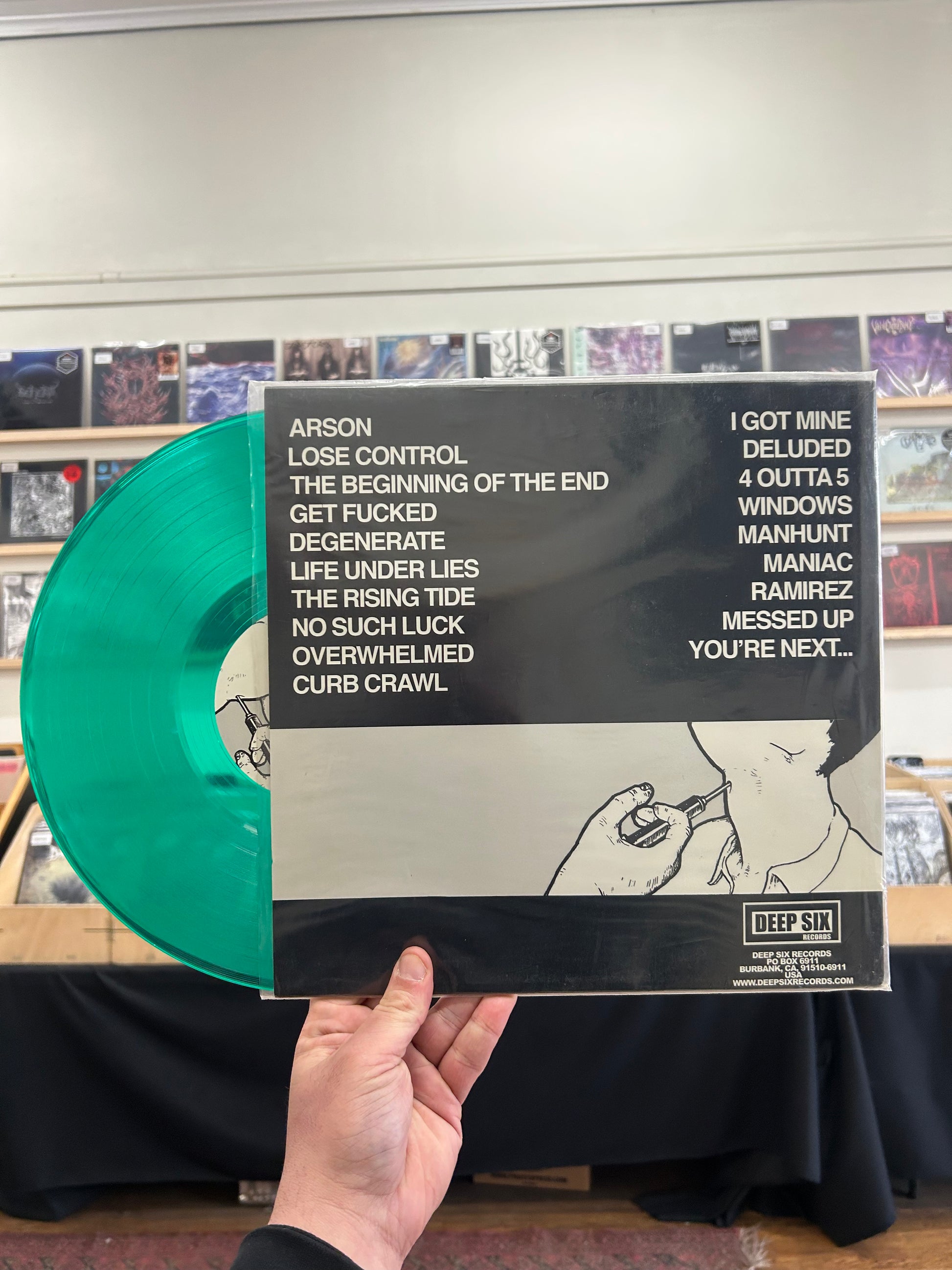 Extortion – Degenerate LP (Rare / Used, NM)