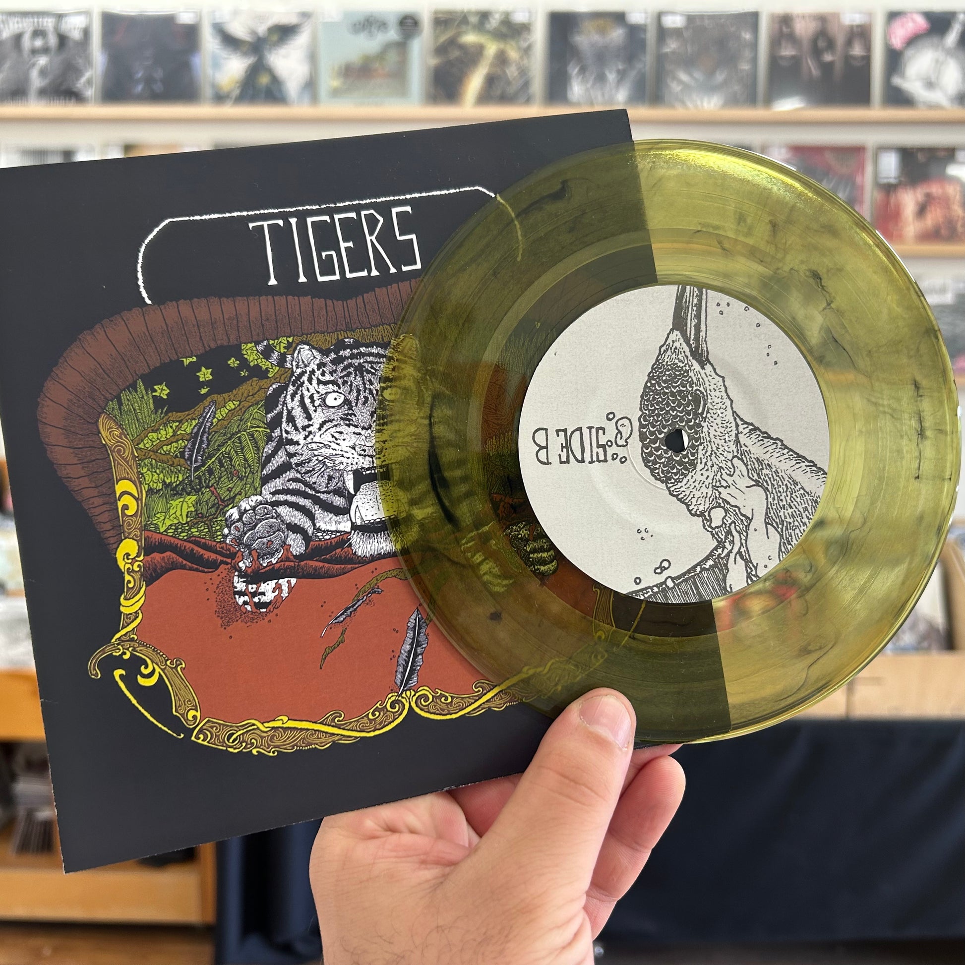 Tigers – S/T 7" (Rare / Used, NM)