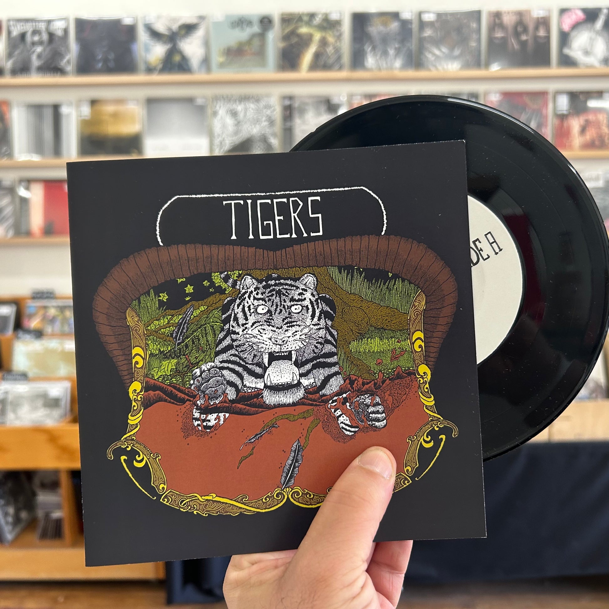 Tigers – S/T 7" (Rare / Used, NM)