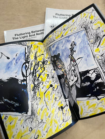 Fluttering Between The Light And Nothing, Issue #01 BK/Zine